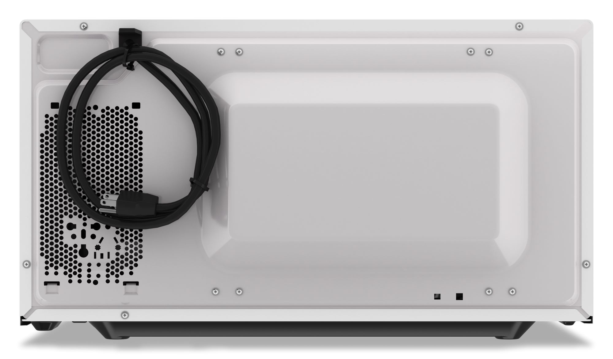 Microondas de mostrador Whirlpool de 1.6 pies cúbicos con controles de cocción por sensor de 1700 watts (blanco)