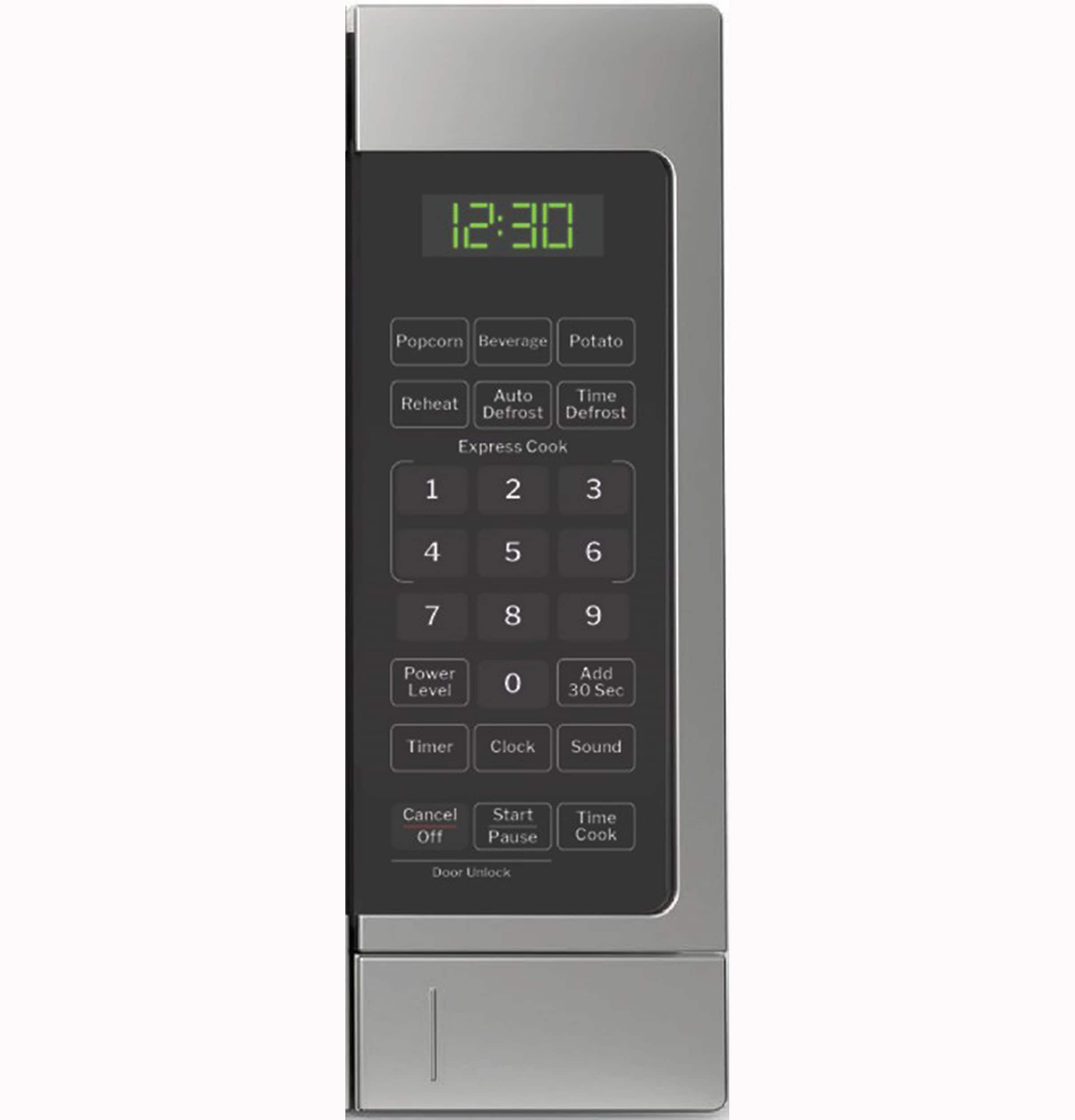 Microondas de encimera de 700 vatios y 0.7 pies cúbicos (menos de 1.5 pies cúbicos) de acero inoxidable