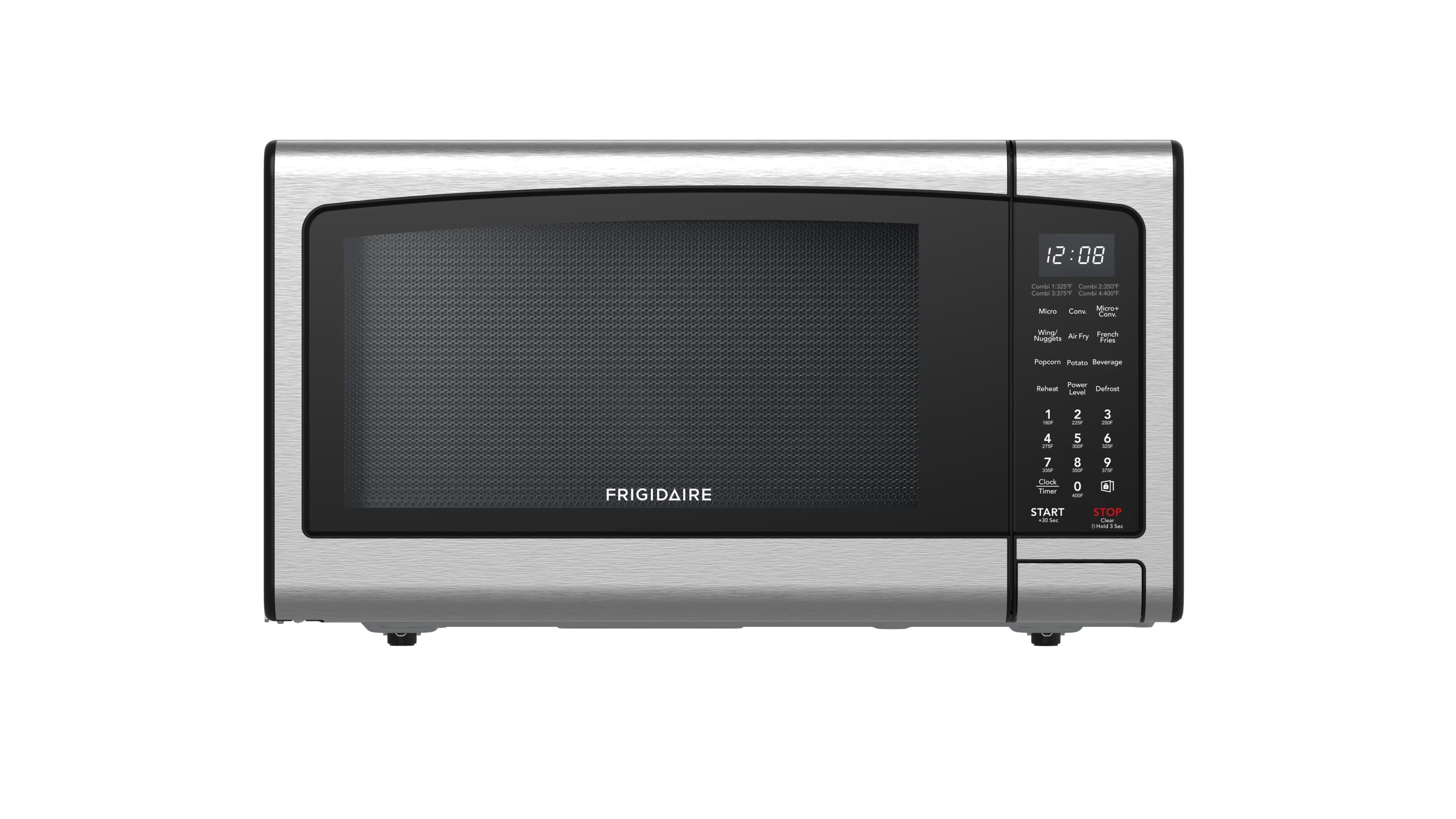 Horno de Microondas de Mostrador de Acero Inoxidable de 1.1 pies cúbicos a 1500 vatios de Potencia de Frigidaire