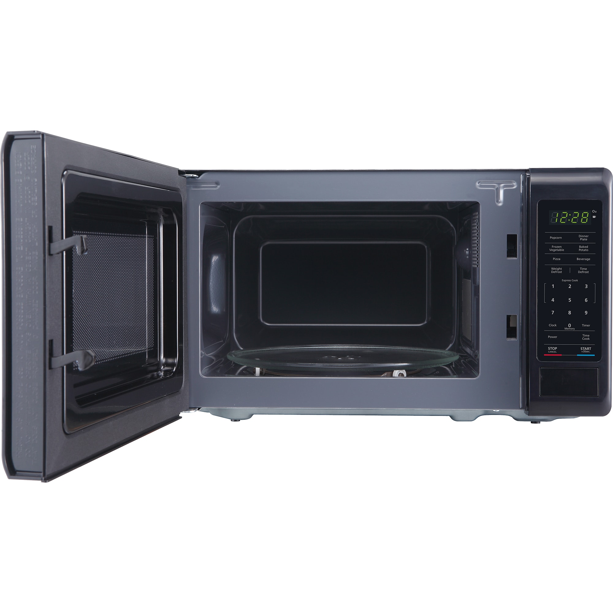 Horno de Microondas de Mostrador de 0.7 pies cúbicos de Magic Chef (Negro)