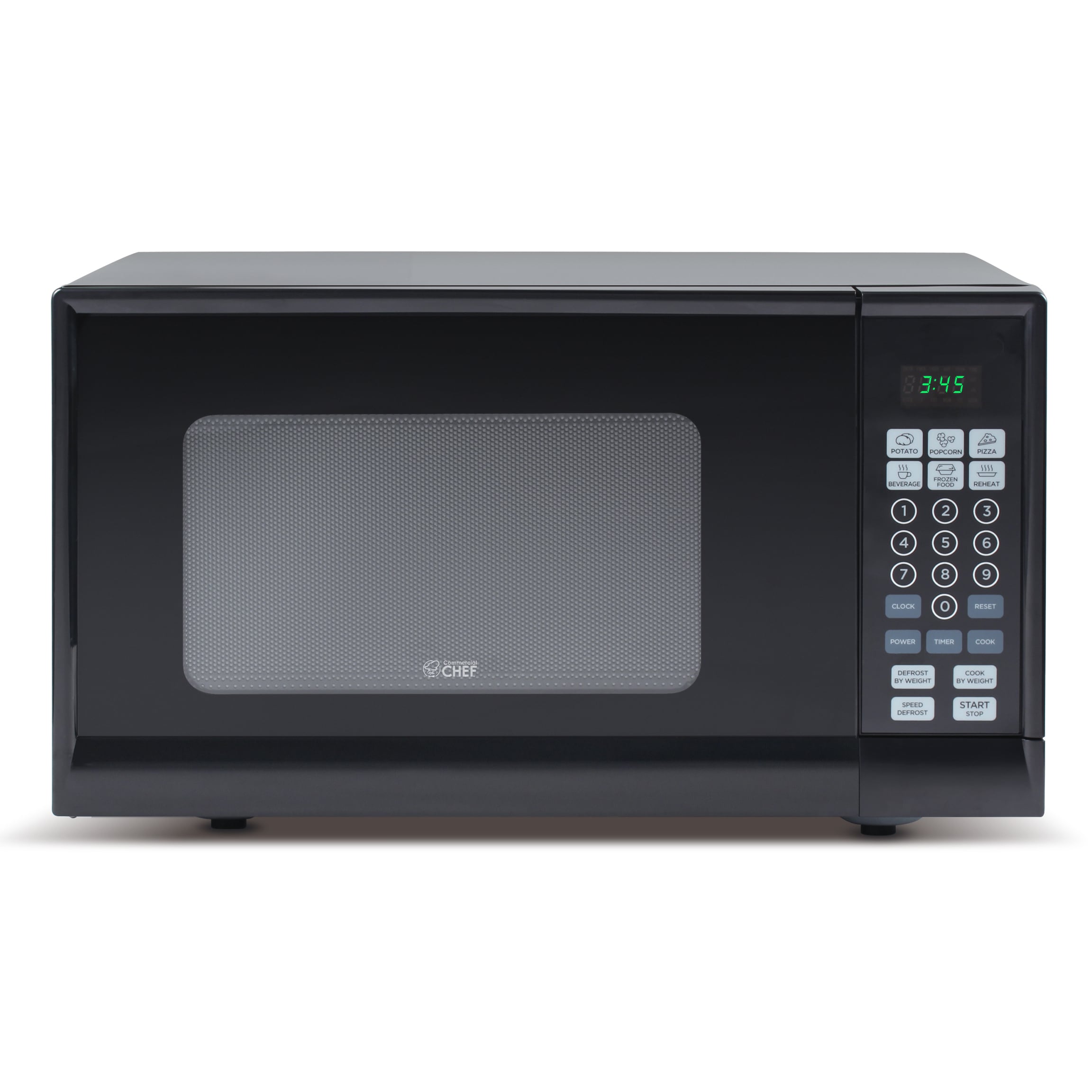 Horno de Microondas de Encimera de 0.9 pies cúbicos (Menos de 1.5 pies cúbicos) de 900 Watts (Negro)