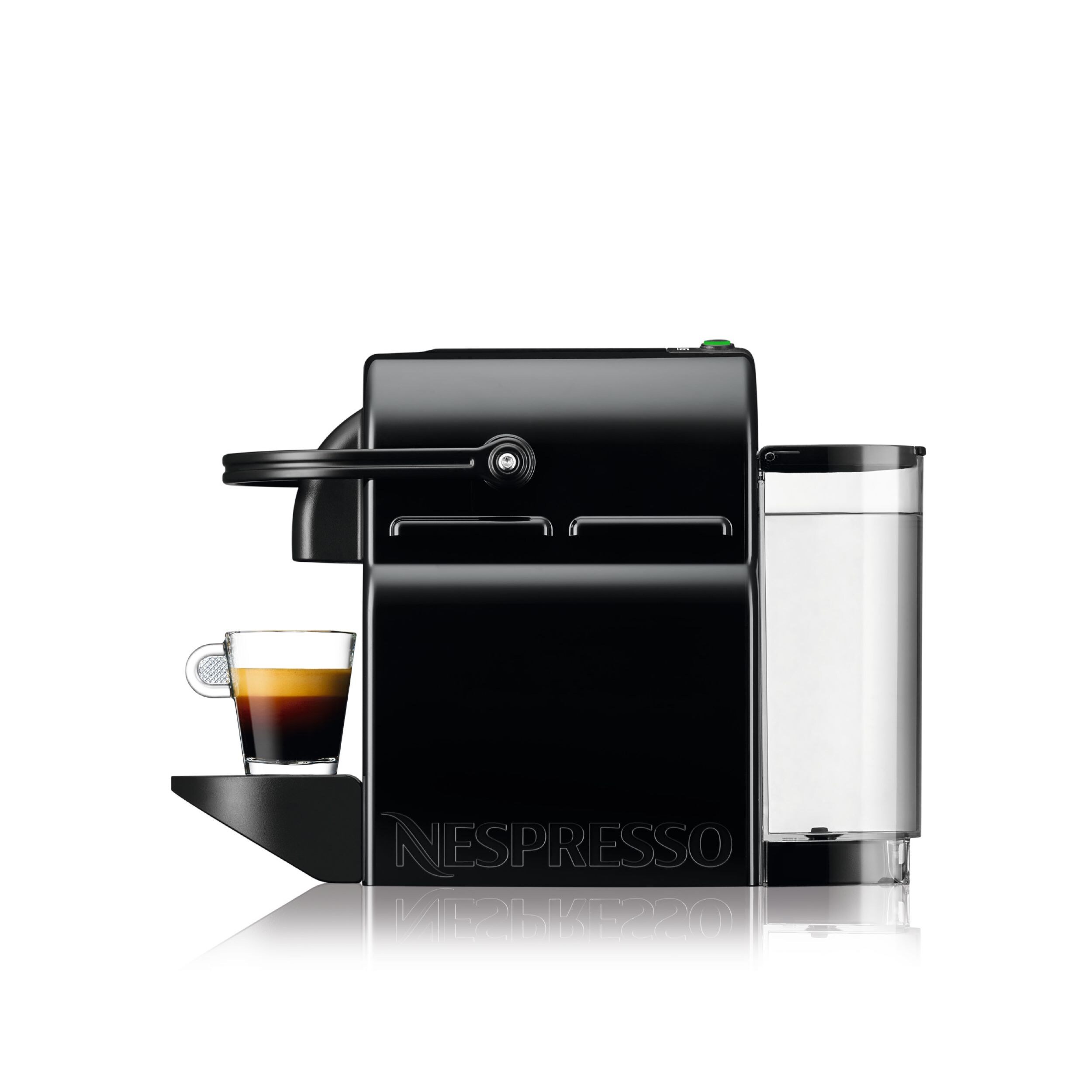 Cafetera Nespresso Inissia con Aeroccino y Bandeja para Goteo (Negro)