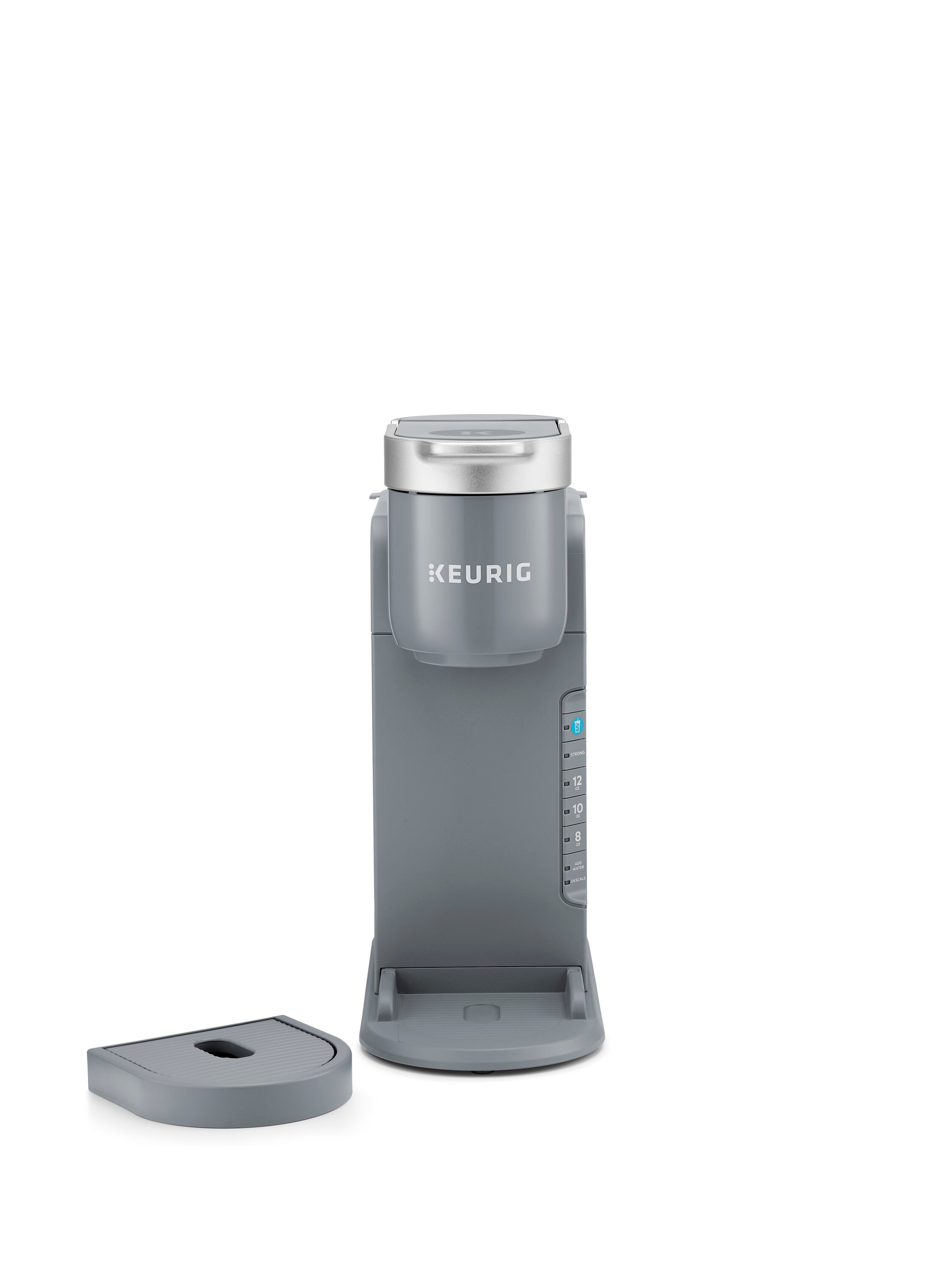 Cafetera Keurig K-Iced de un solo servicio con depósito de agua de 5 tazas (Gris)