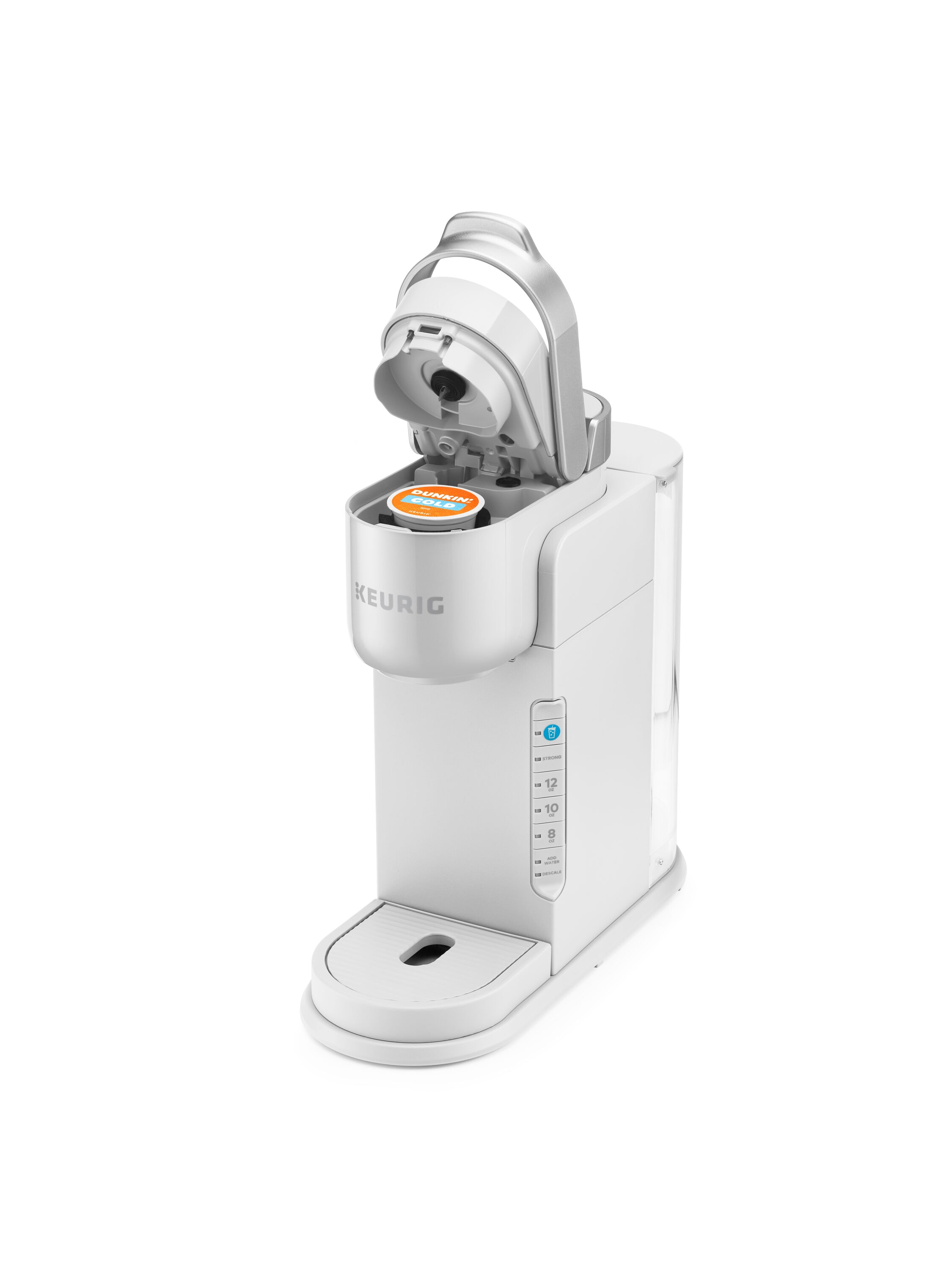 Cafetera de un solo servicio Keurig K-Iced Brewer con depósito de agua de 5 tazas (Blanco) 5000374055