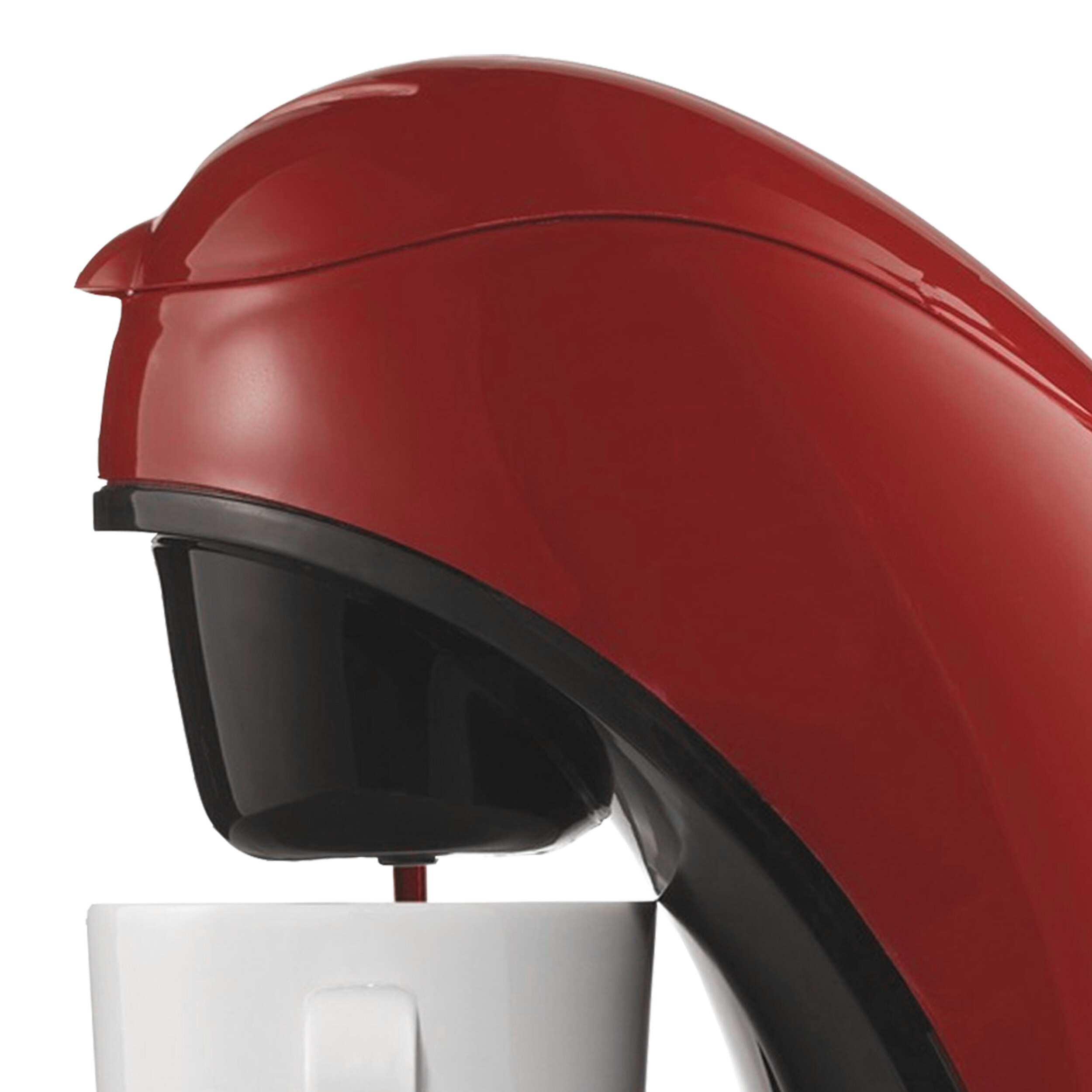Cafetera individual con depósito de agua de una taza (roja) de Brentwood