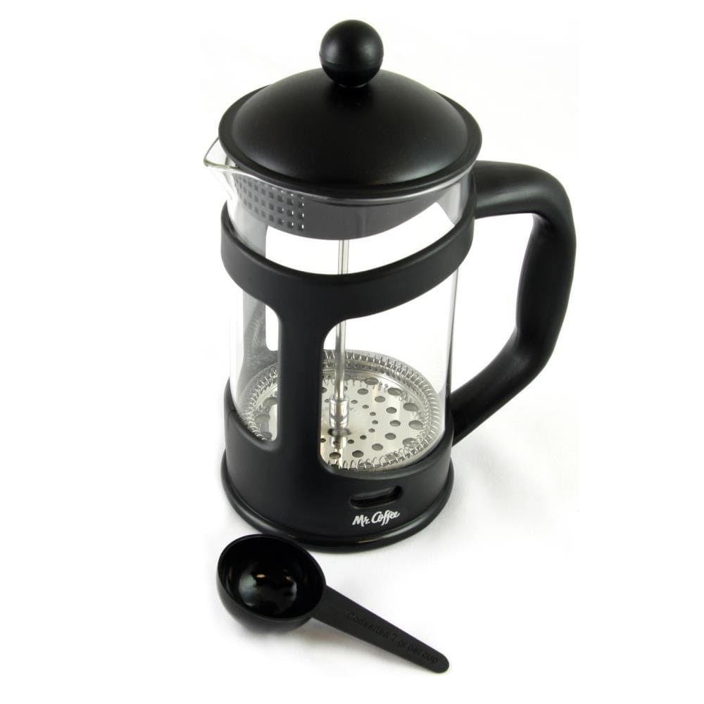 Prensa Francesa Residencial Mr. Coffee Brivio de 3 Tazas (Negra) 84986594M