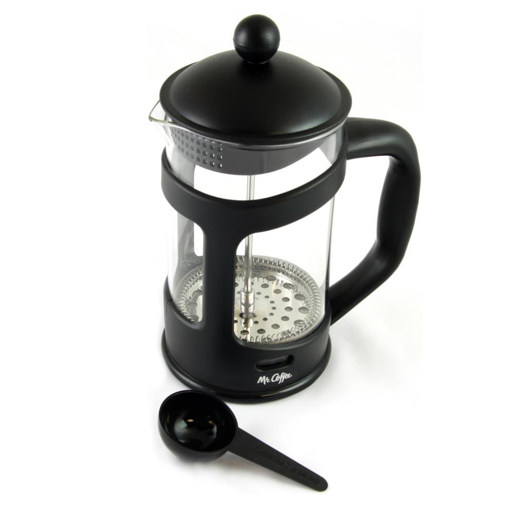 Prensa Francesa Residencial Mr. Coffee Brivio de 3 Tazas (Negra) 84986594M