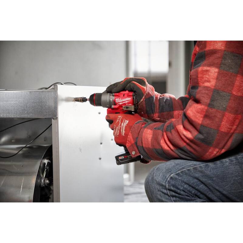 Milwaukee M12 FUEL Taladro percutor inalámbrico sin escobillas de ion de litio de 12V 1/2 pulg. (Herramienta solamente) - 3404-20