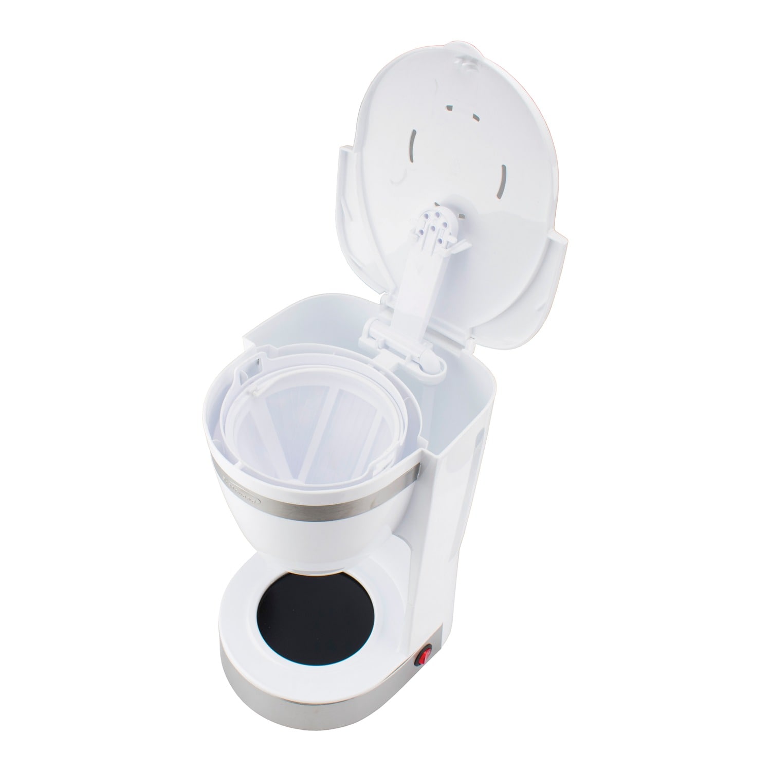 Cafetera goteo residencial de 12 tazas con apagado automático (Blanco) TS-215W de Brentwood Appliances