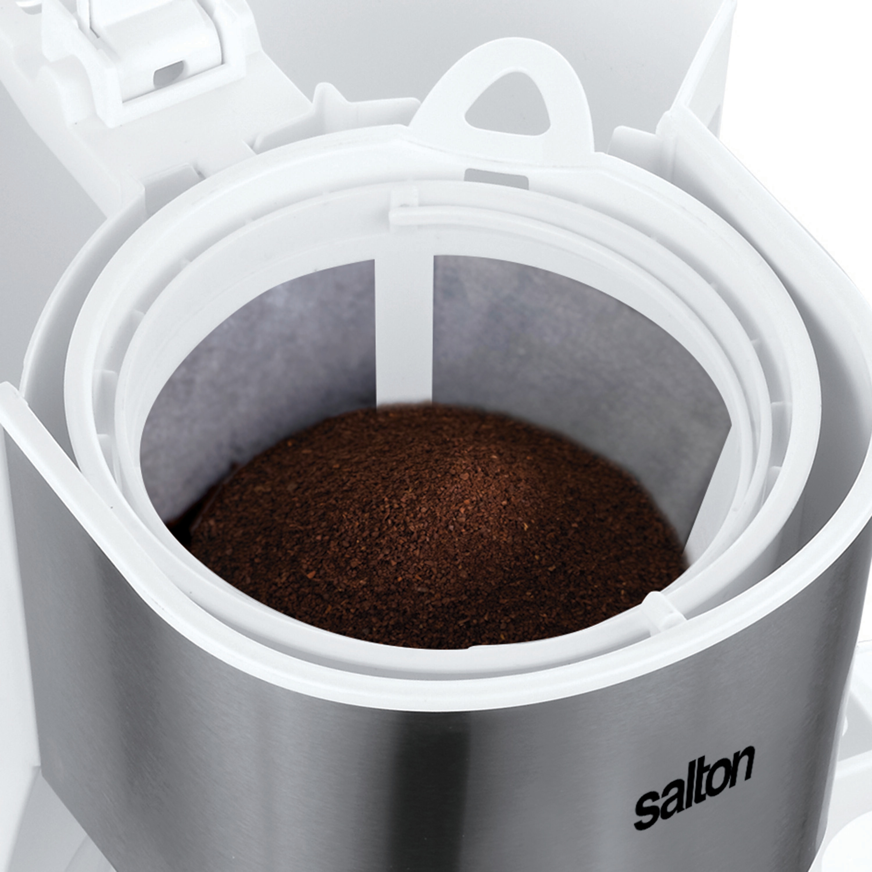 Cafetera Residencial Programable de 14 Tazas Salton con Apagado Automático (Blanca) FC1667WH