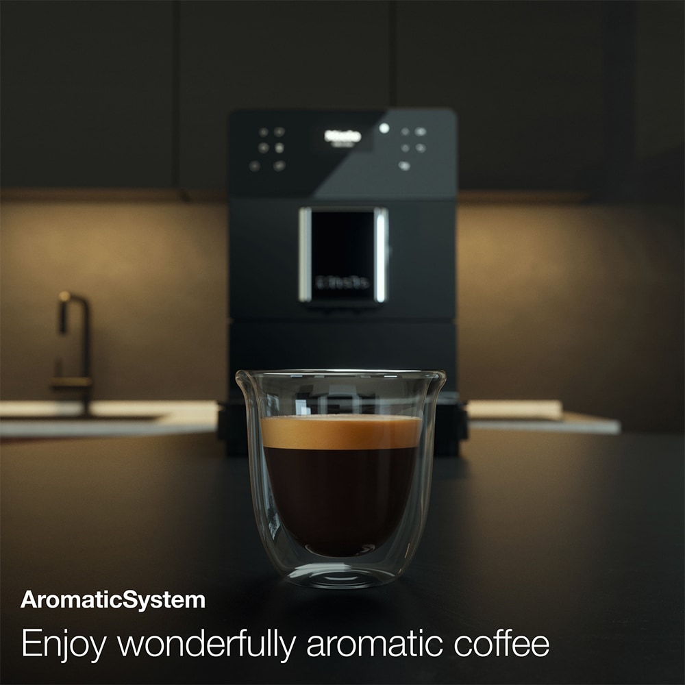 Cafetera Automática Miele CM5310 Silence para 2 Tazas con Programación Residencial y Apagado Automático (Rojo Tayberry) CM5310 TR