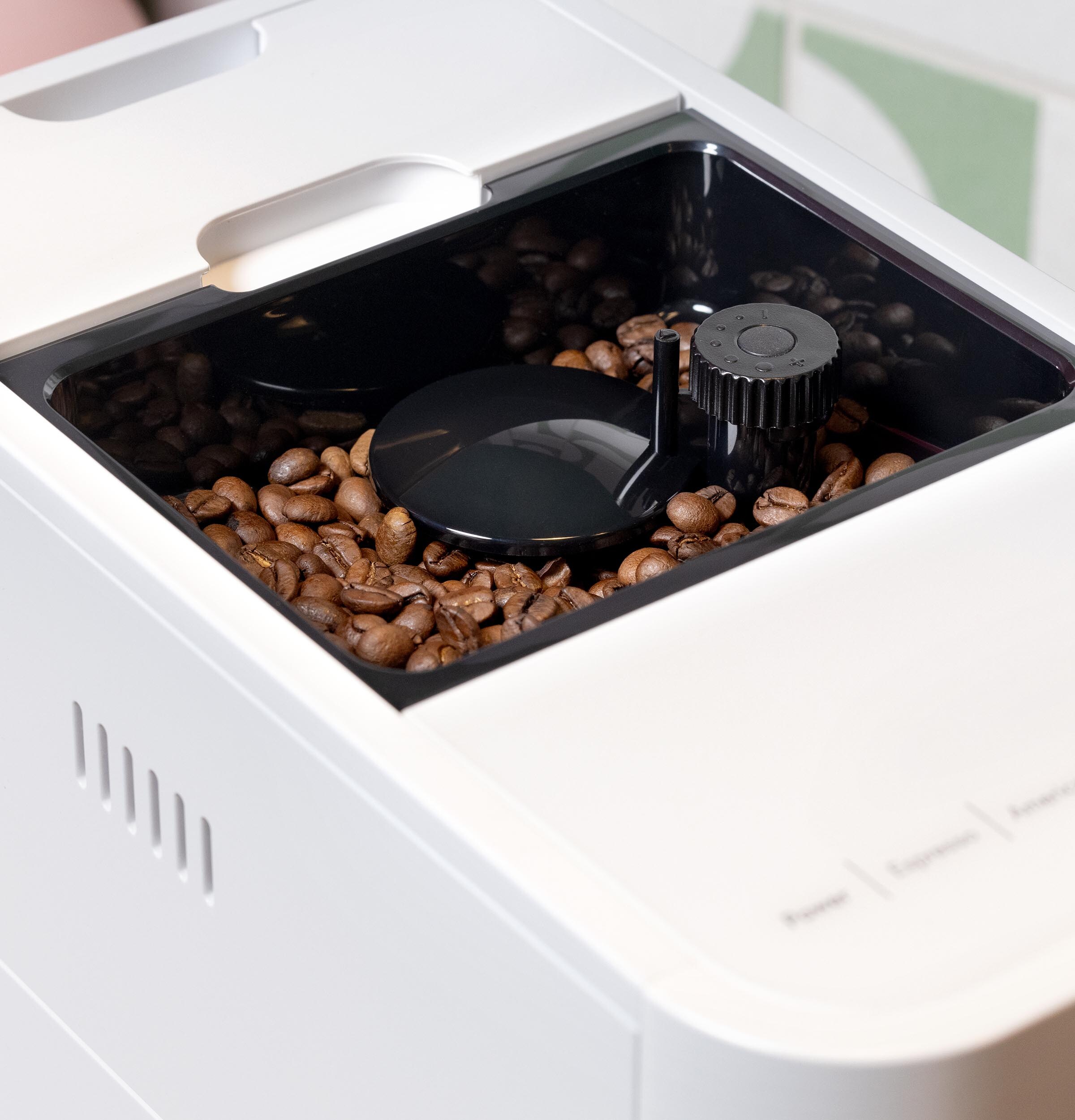 Cafetera Express de Acero Inoxidable Programable con Wi-Fi y Bandeja de Goteo (Blanco Mate)