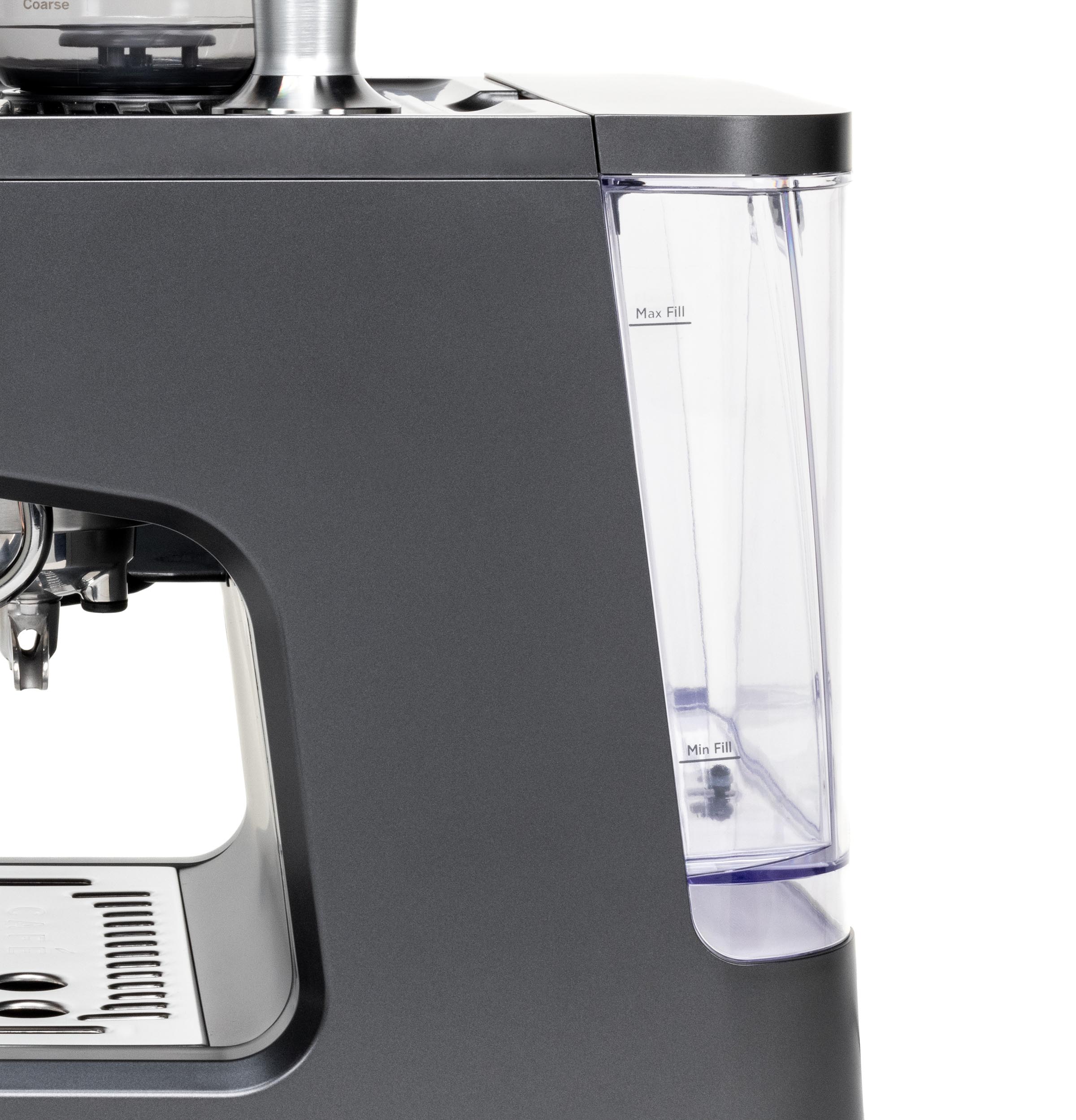 Máquina de Espresso Bellissimo Semiautomática de Acero Inoxidable Programable con Wi-Fi y Bandeja de Goteo (Negro Mate)