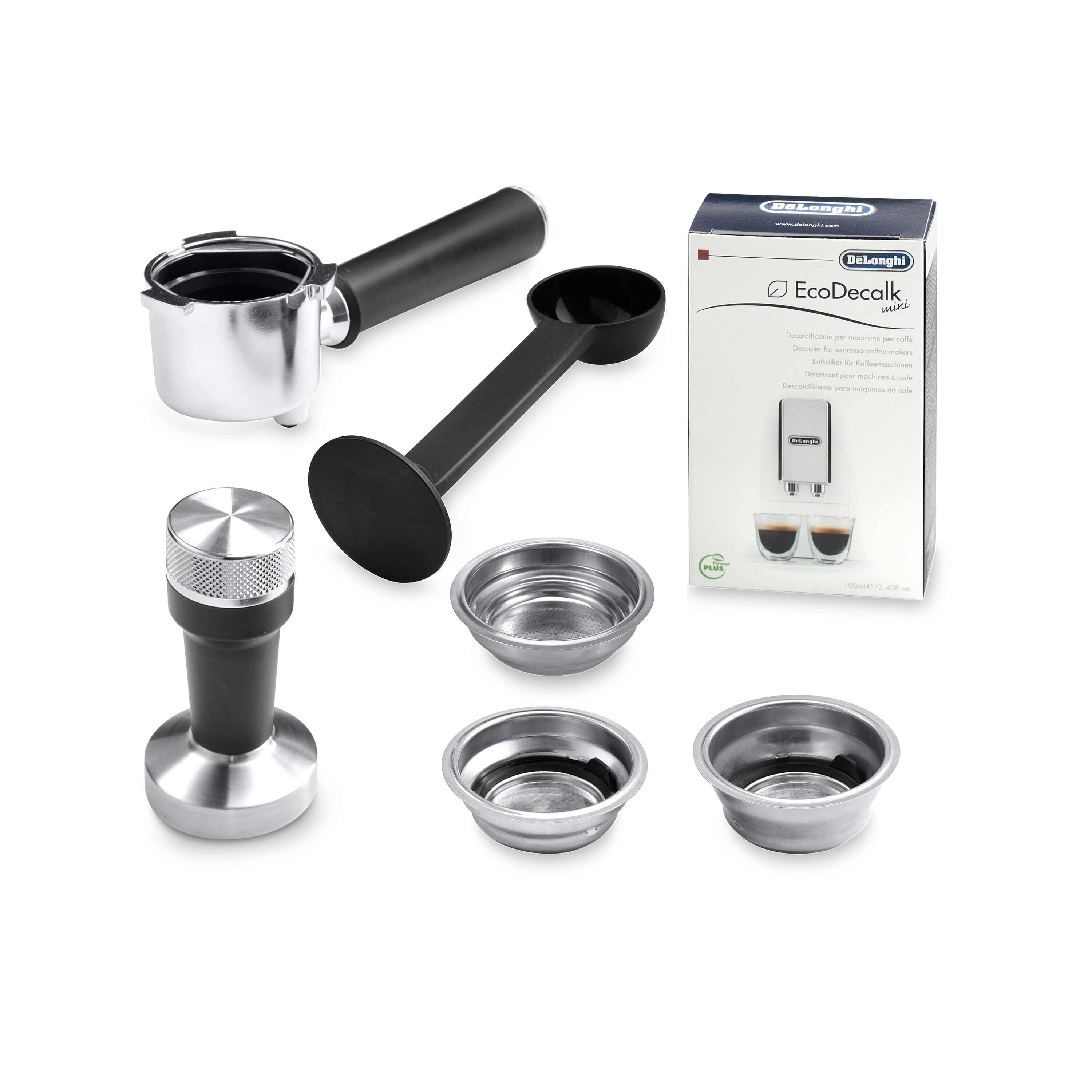 Máquina de Espresso De'Longhi Dedica Arte Manual de Acero Inoxidable con Bandeja de Goteo (Acero Inoxidable) EC885M