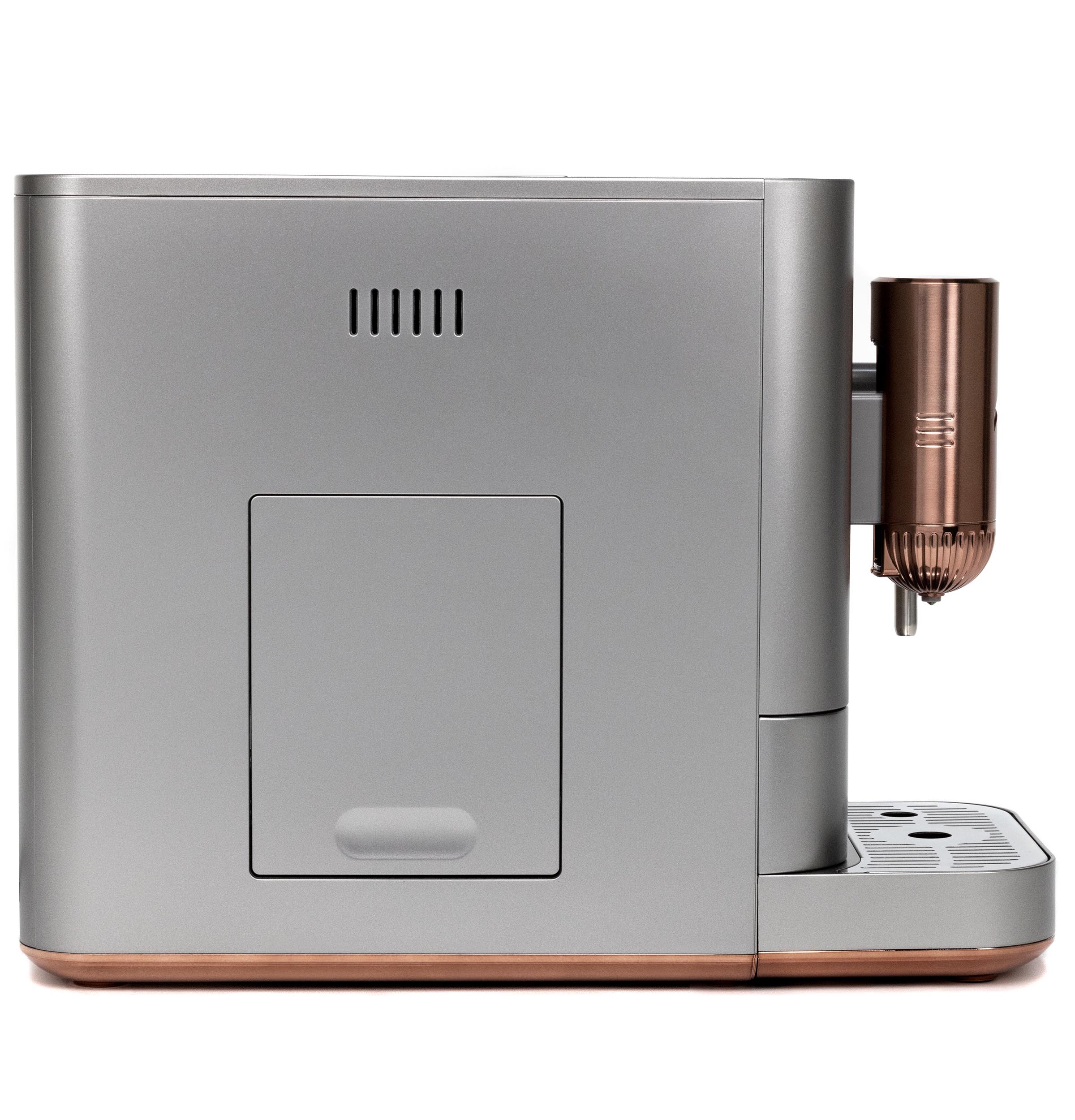 Máquina de Espresso programable con Wi-Fi de acero inoxidable automática Cafe Affetto con bandeja de goteo (plata de acero) C7CEBBS2RS3