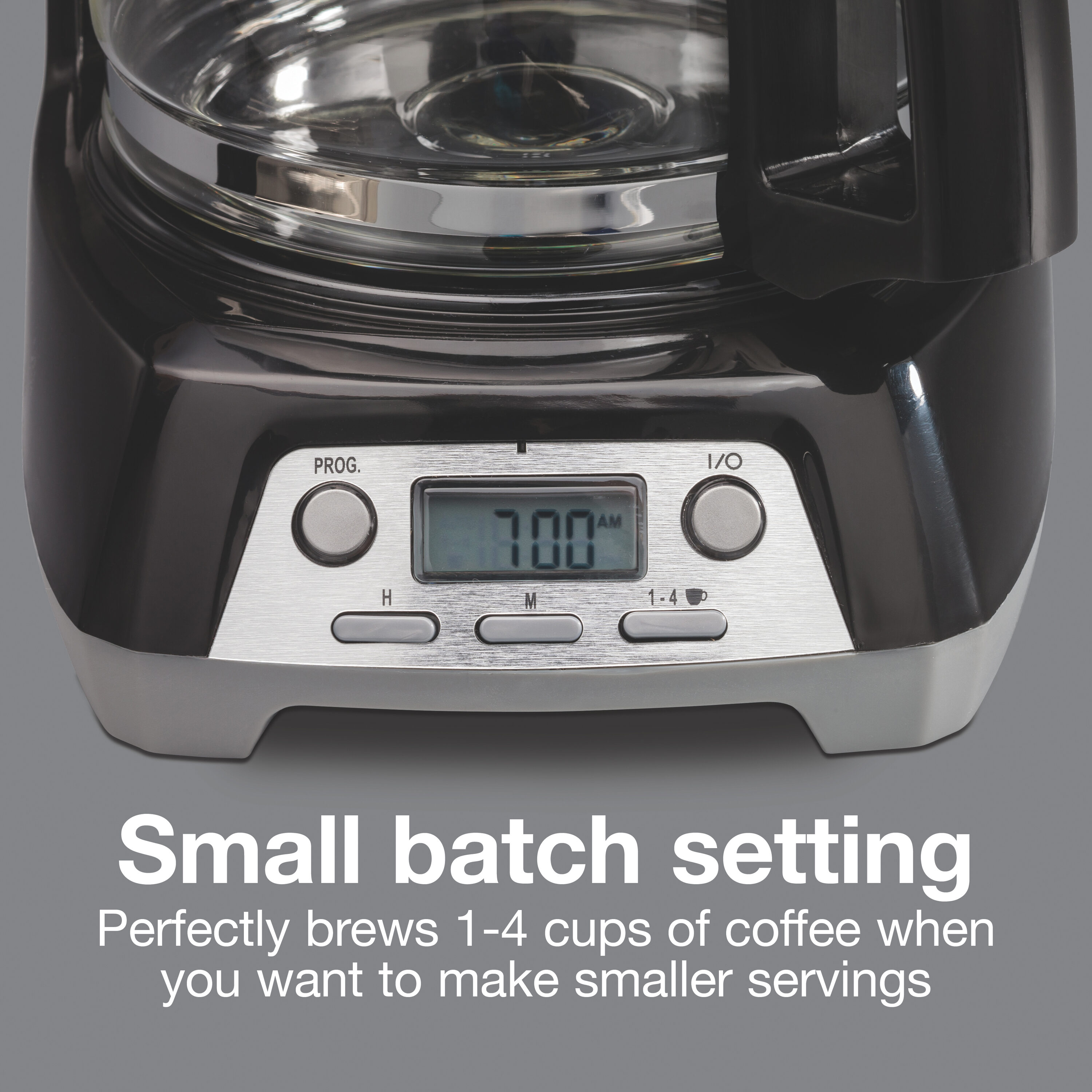 Cafetera de goteo programable residencial de 12 tazas con apagado automático (Negra) 43672PS