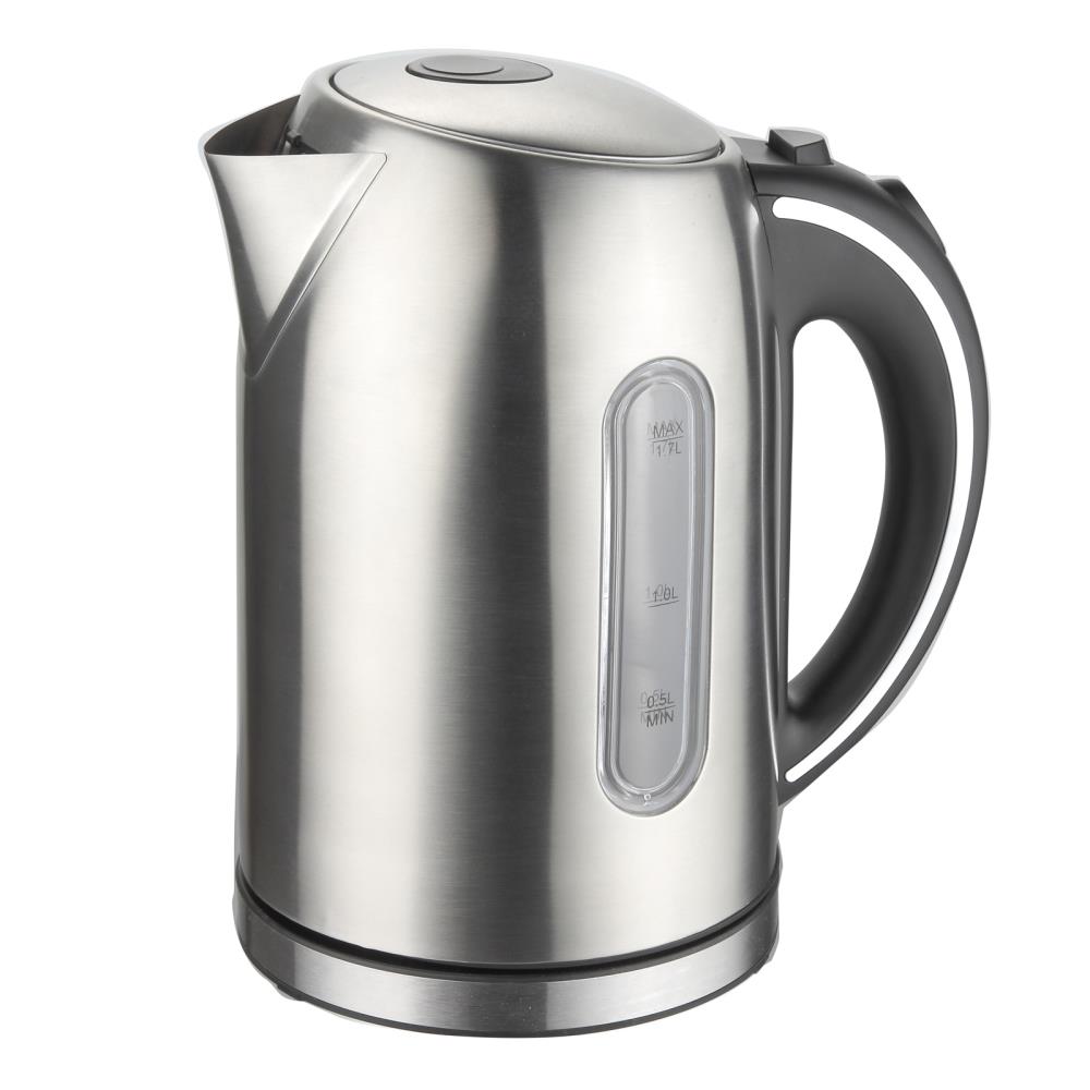 Hervidor eléctrico inalámbrico de acero inoxidable MegaChef de 7 tazas con apagado automático