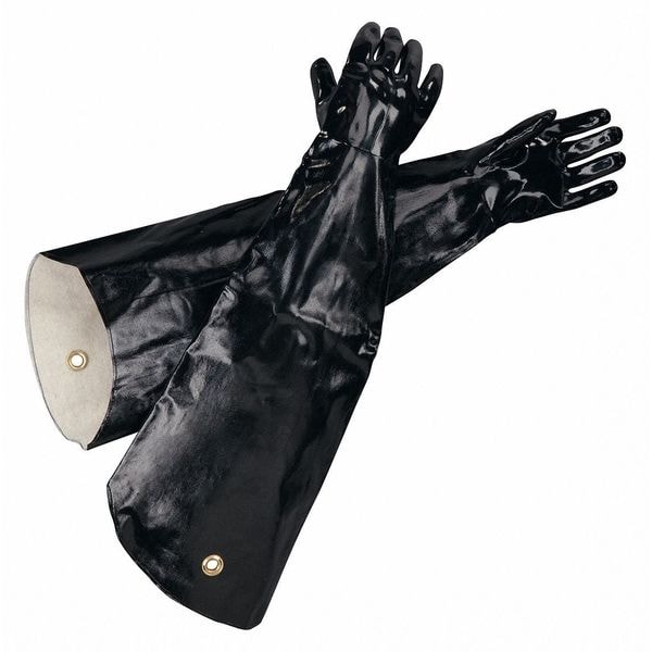 Guantes resistentes a químicos de neopreno San Jamar de 31", tamaño universal, 1 par - P31