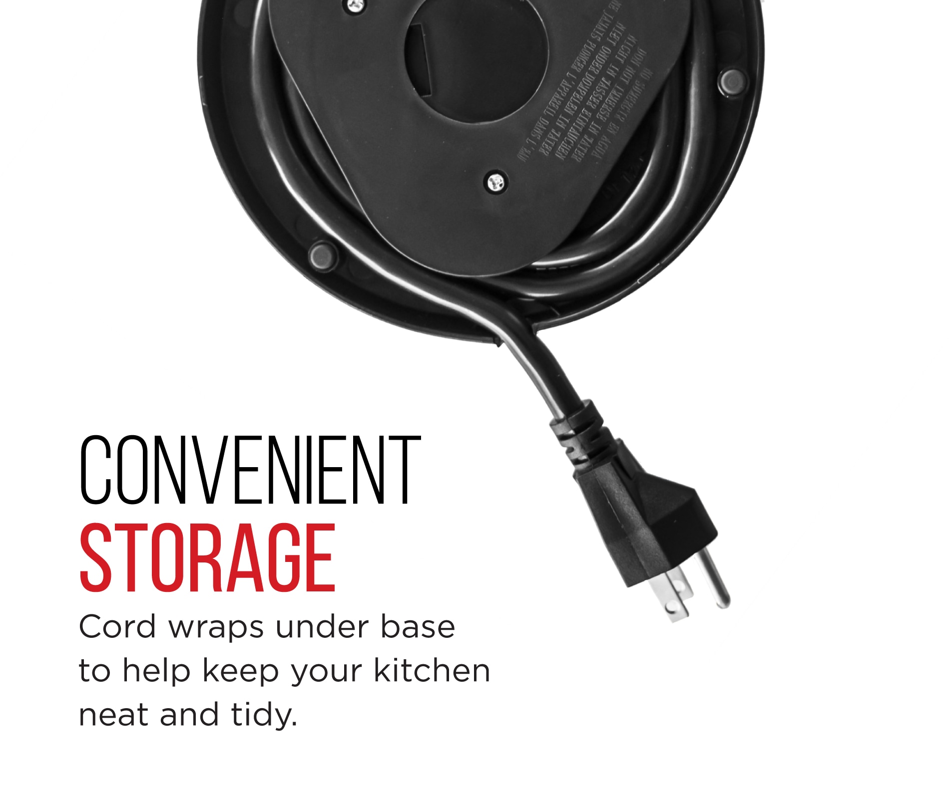 Hervidor eléctrico de acero inoxidable de 7 tazas con apagado automático Chefman RJ11-17-V3