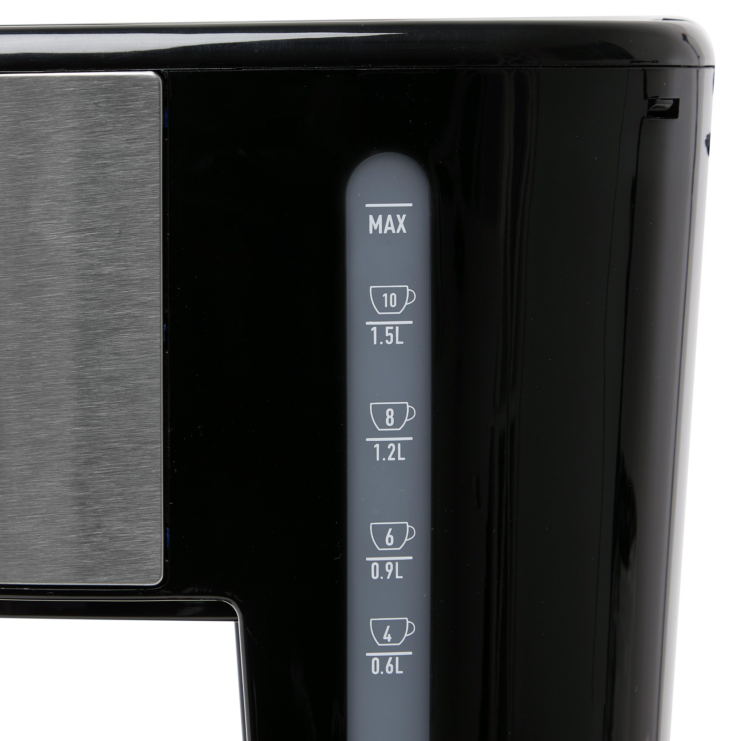 Cafetera de goteo programable para el hogar de 12 tazas marca Haden con apagado automático (acero inoxidable / cobre) 75106