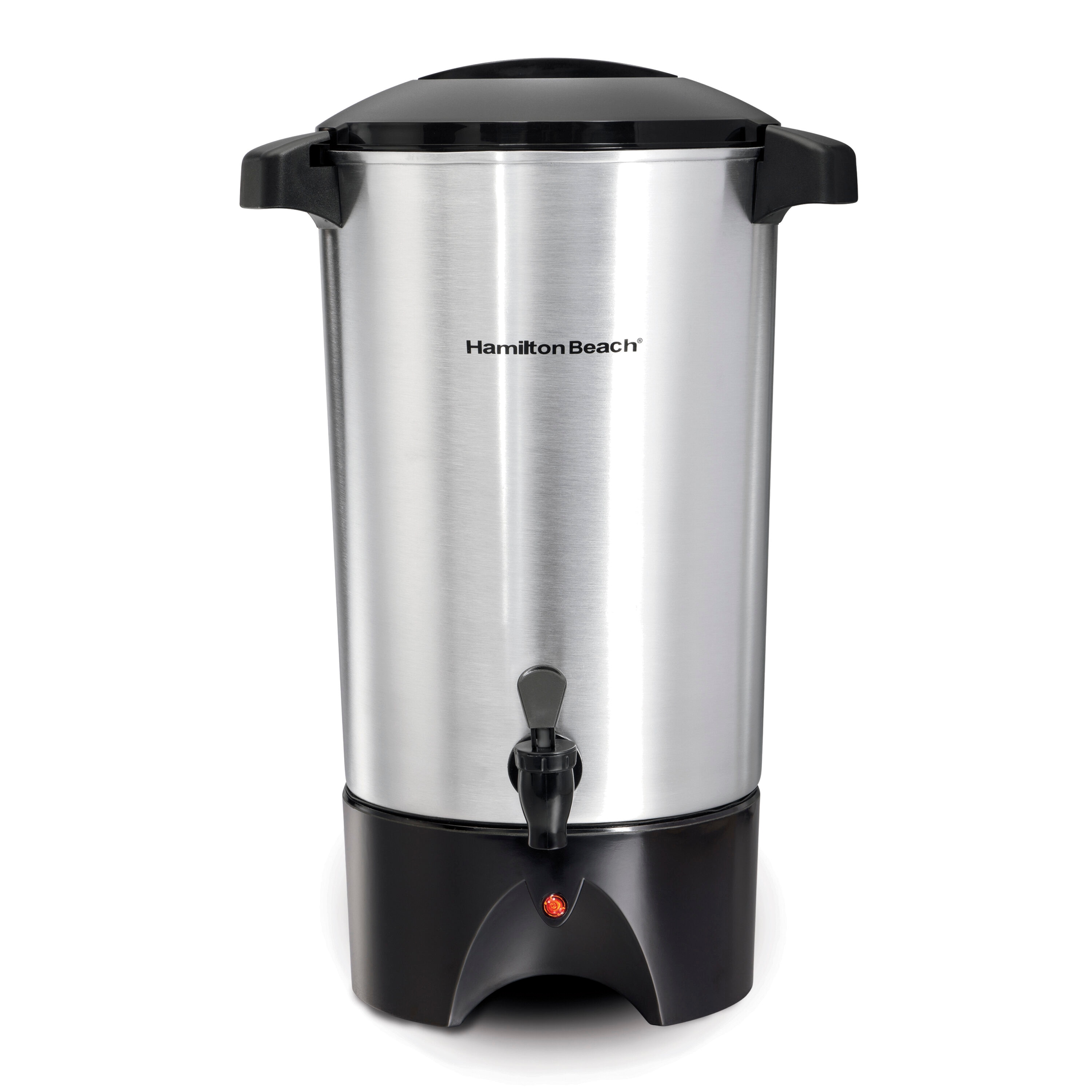 Urna de café residencial de 45 tazas de acero inoxidable de Hamilton Beach 40515G