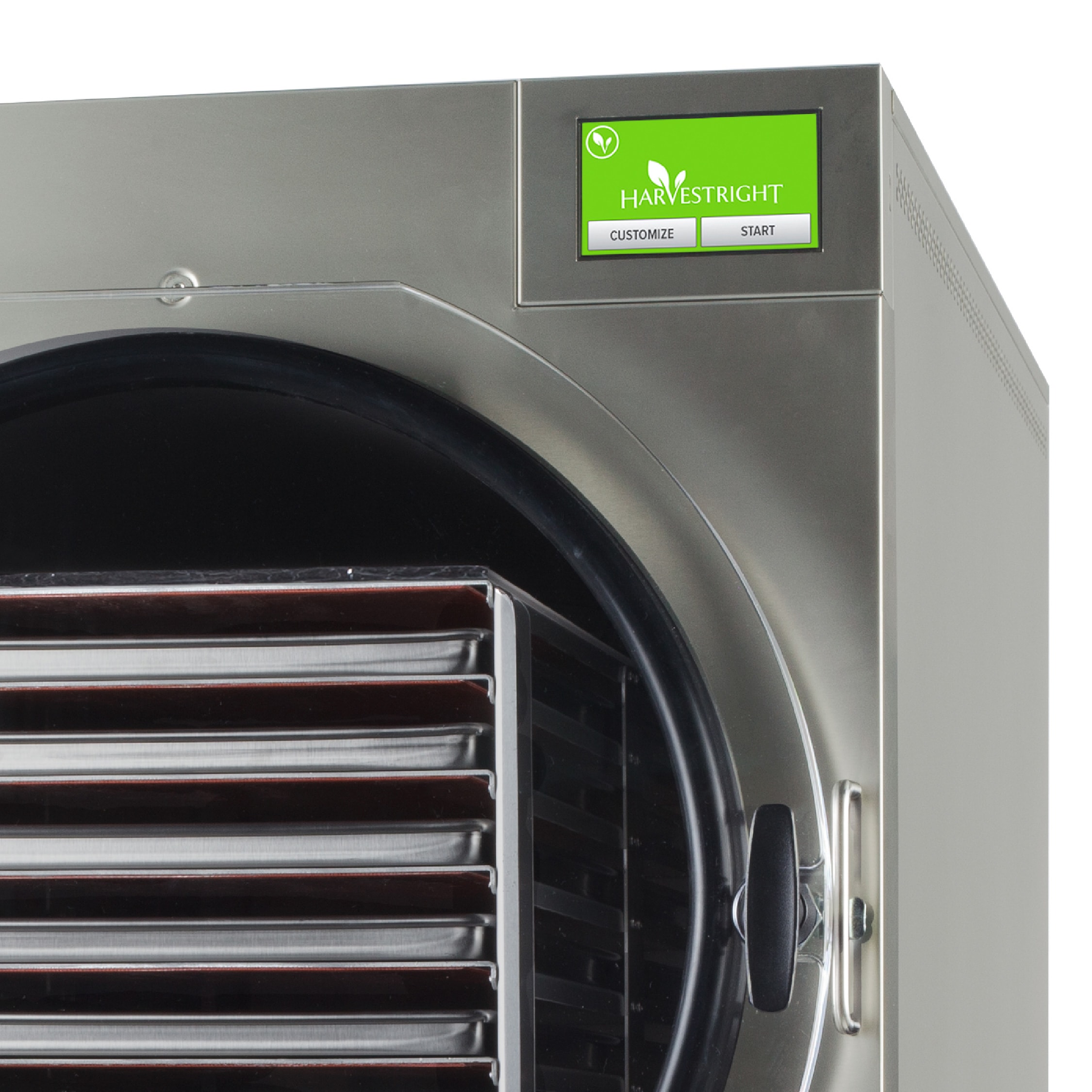 Secadora de alimentos de acero inoxidable con 7 bandejas y partes aptas para lavavajillas (2000 vatios) - Harvest Right