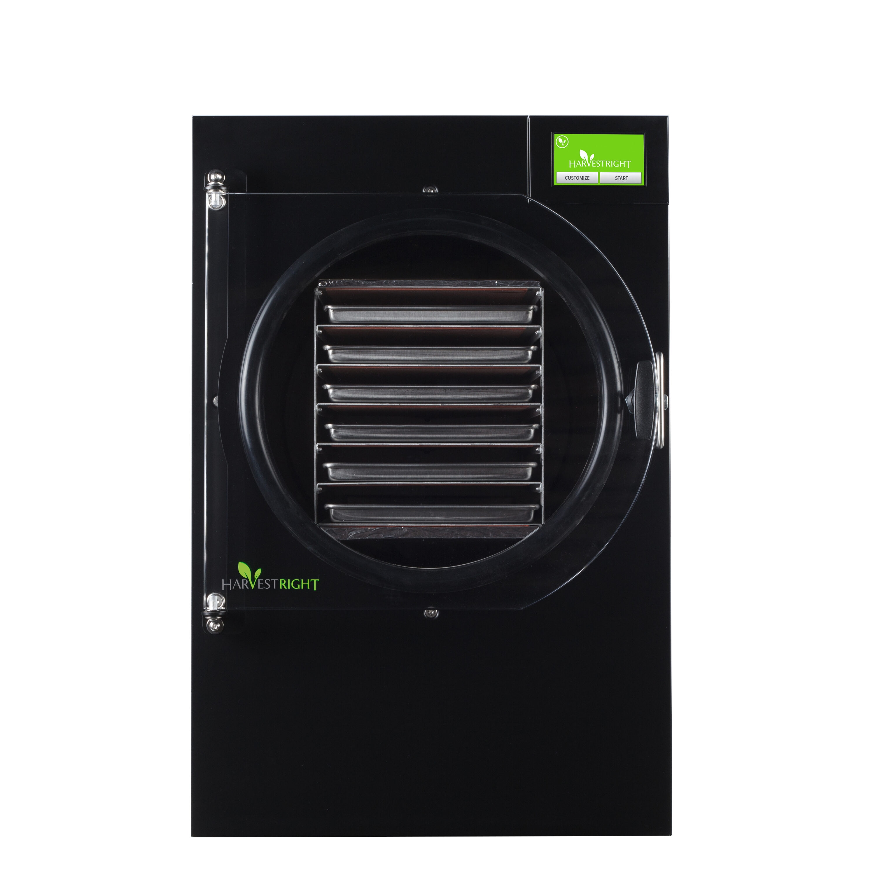 Liofilizador Harvest Right de 6 bandejas en negro con piezas aptas para lavavajillas (1800 vatios) HRFDLBK-PP