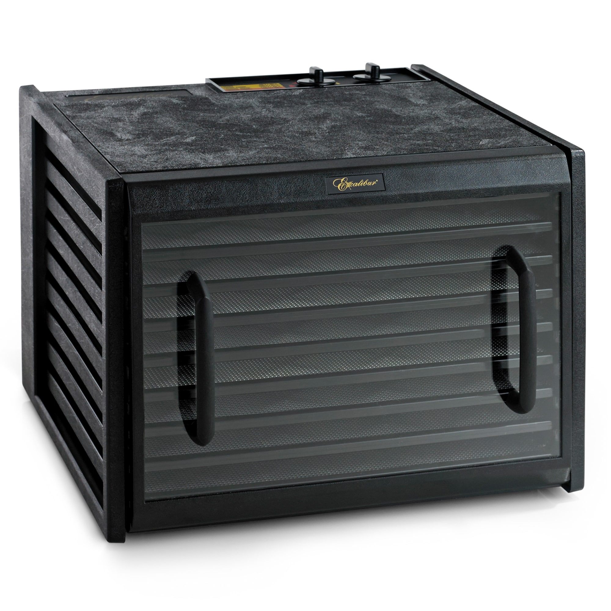 Excalibur 9 Charolas Negra con Partes Aptas para Lavavajillas (600 Watts) 3926TCDB