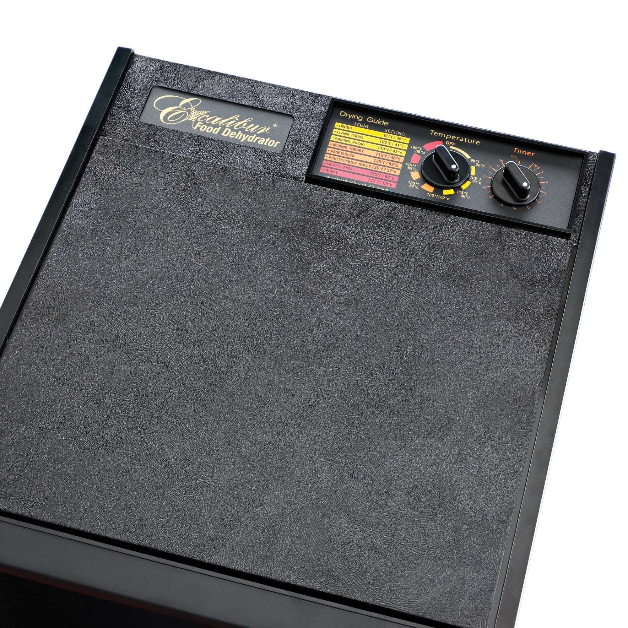 Excalibur 9 Charolas Negra con Partes Aptas para Lavavajillas (600 Watts) 3926TCDB