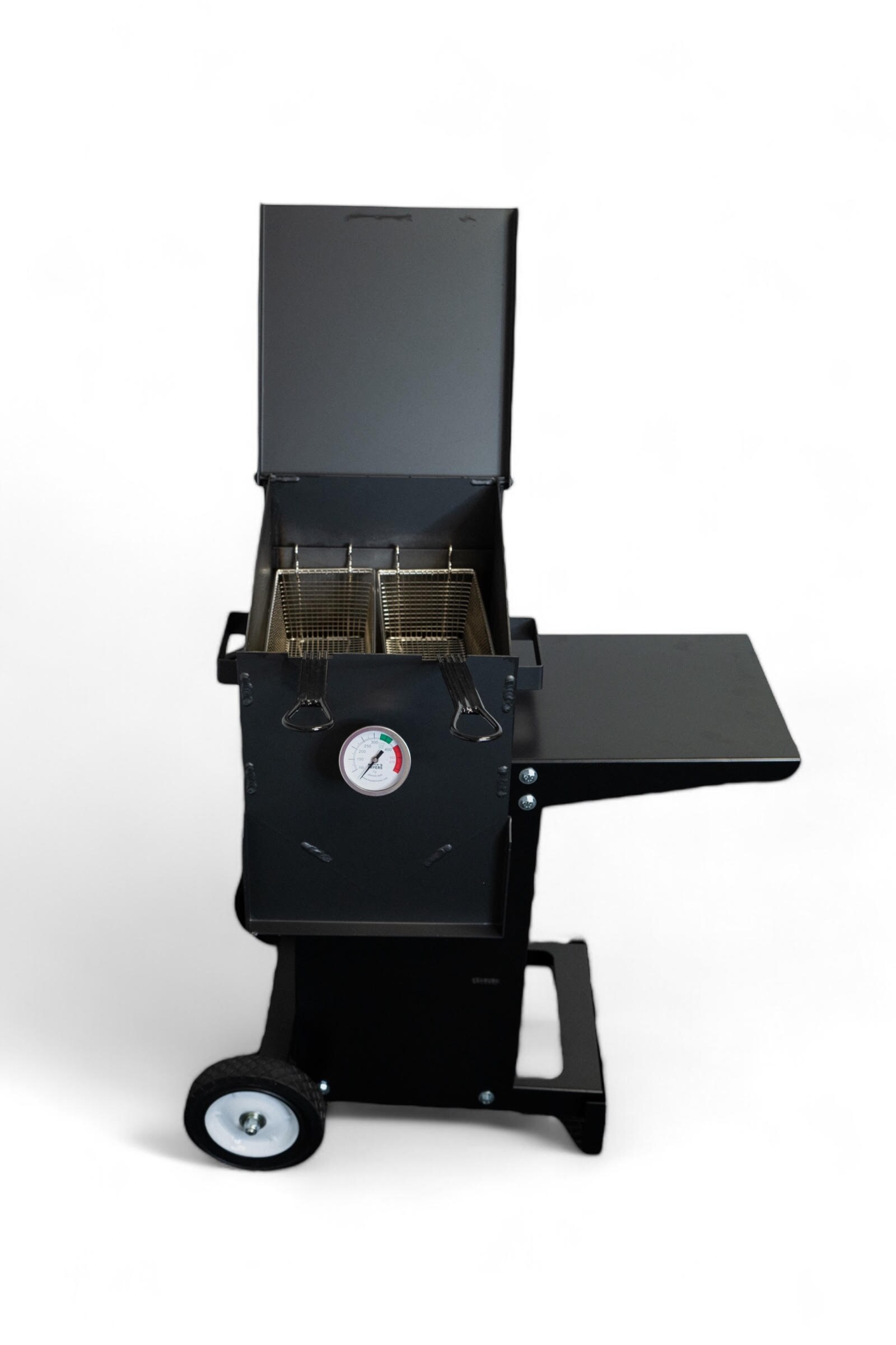 Freidora MACK'S para exteriores de 24 cuartos de galón Freidora profunda FRY-6GAL-S