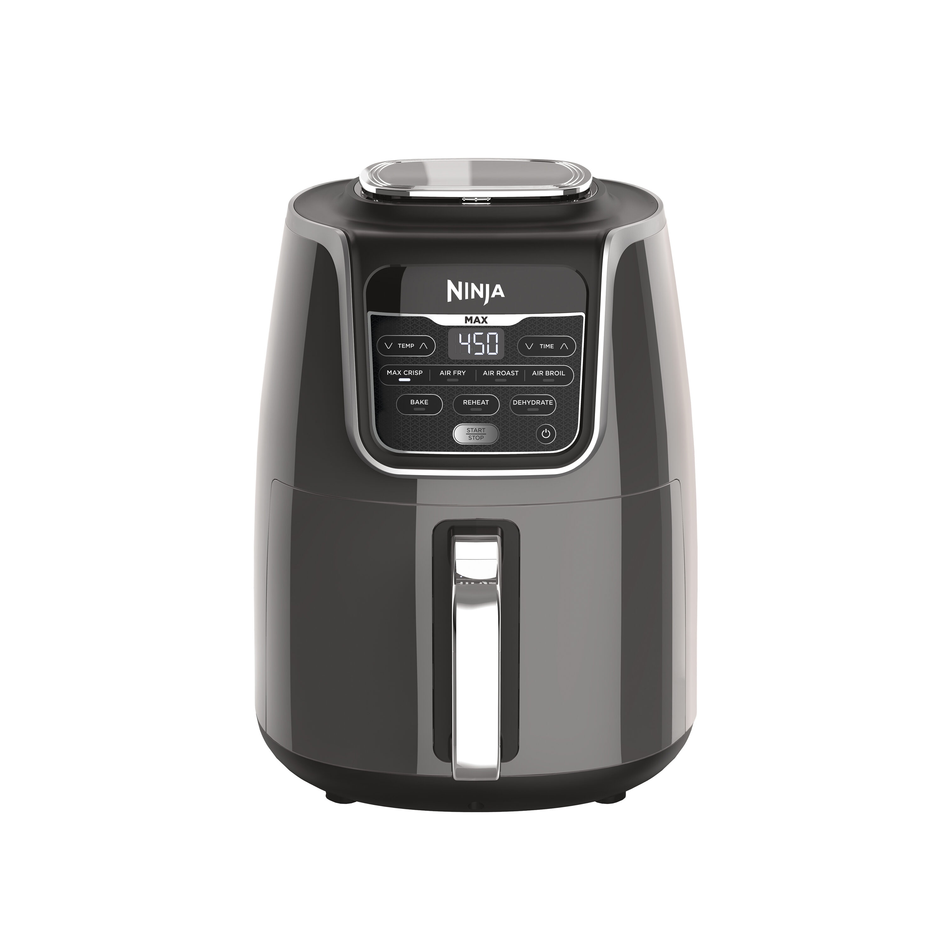 Freidora de aire Ninja Max XL 5.5 cuartos en negro digital con 1 canasta AF161