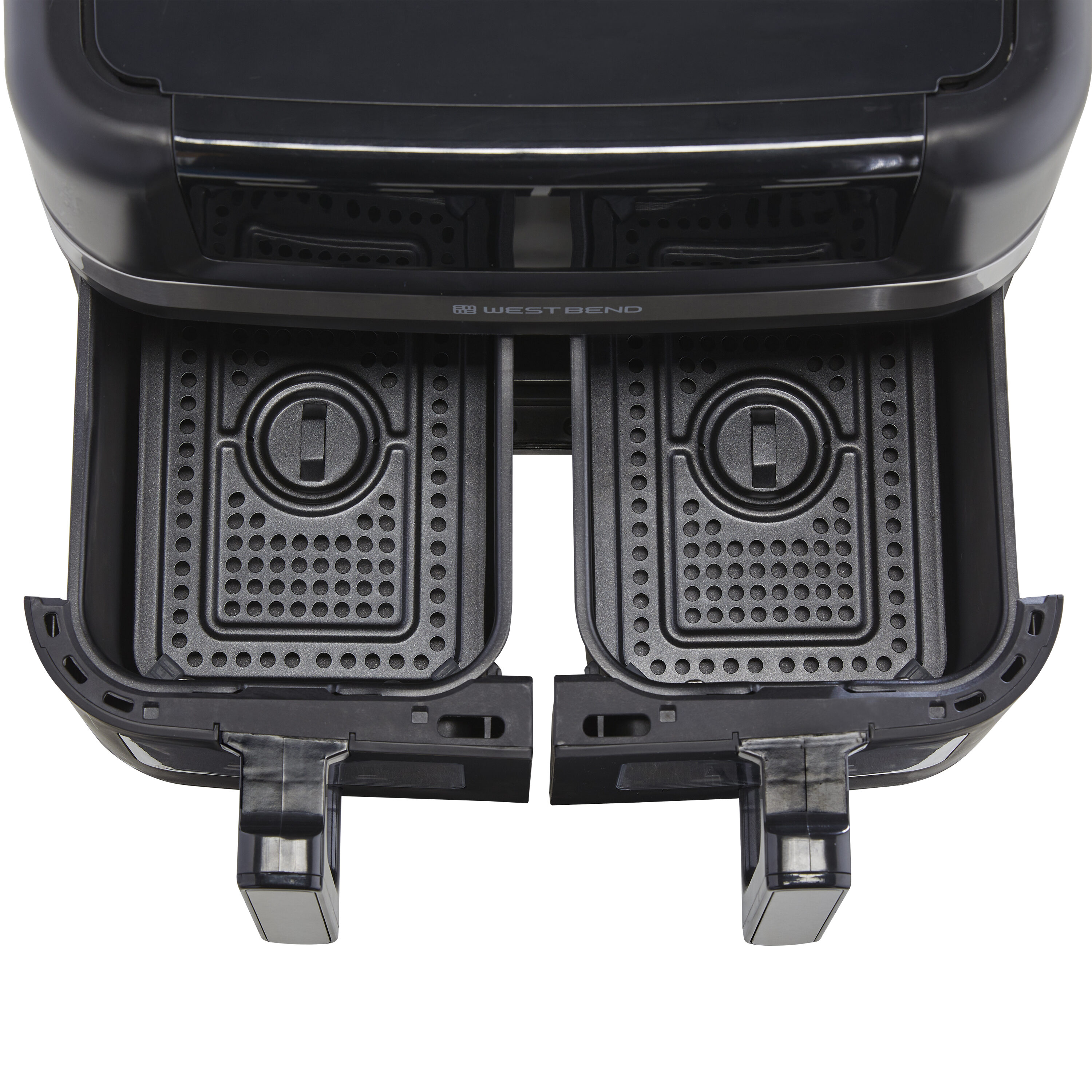 Freidora de Aire Digital de 10 litros con 2 Canastas - Negro de West Bend