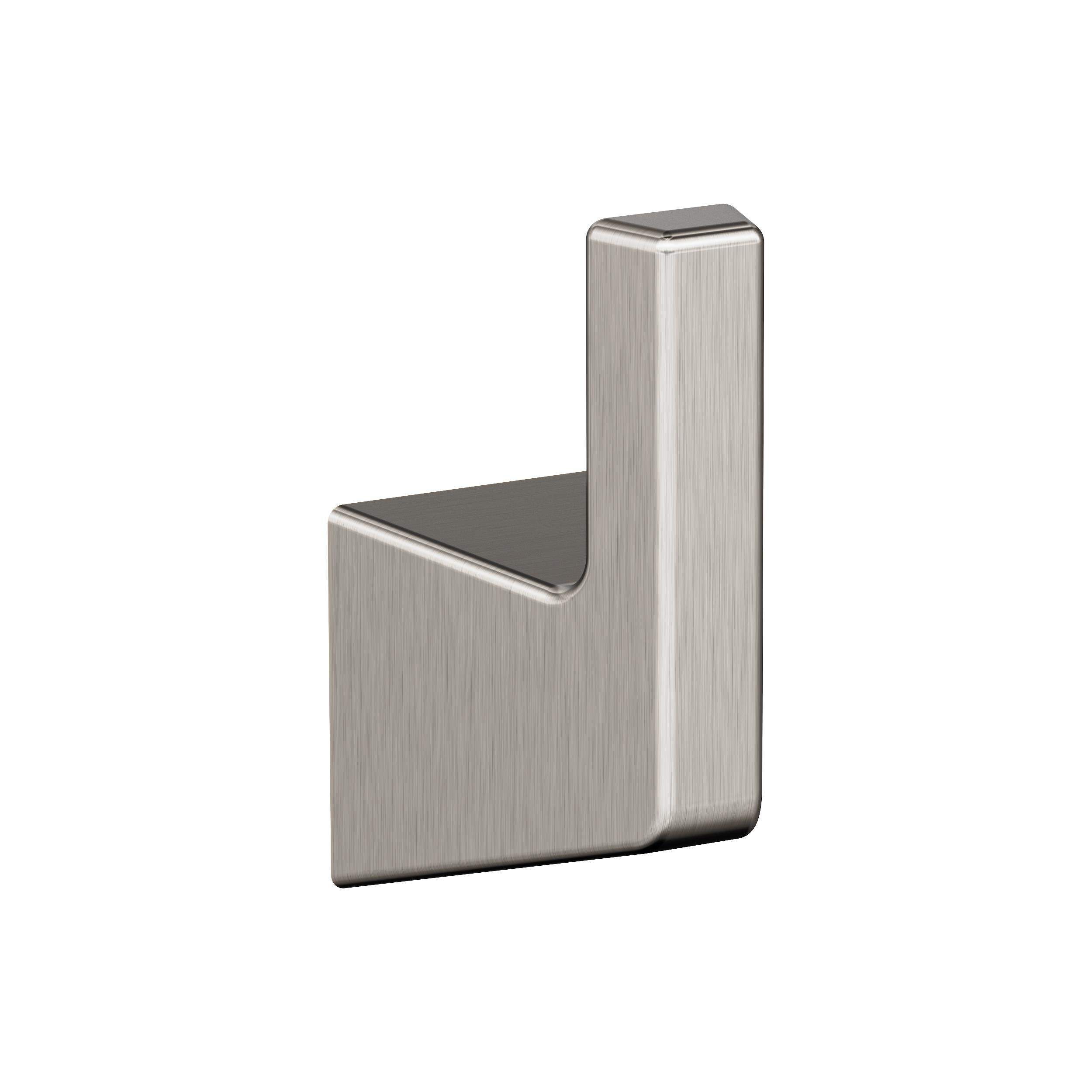 Amerock Blackrock Perchero de Toalla de Montaje en Pared con Gancho Individual de Níquel Cepillado BH36000G10
