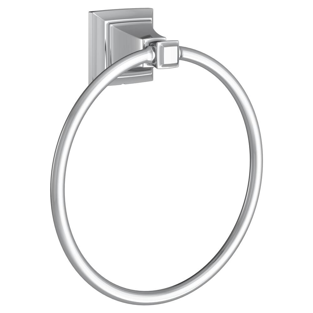 Anillo Individual para Toallas Montado en Pared de Cromo Pulido Serie TS de American Standard