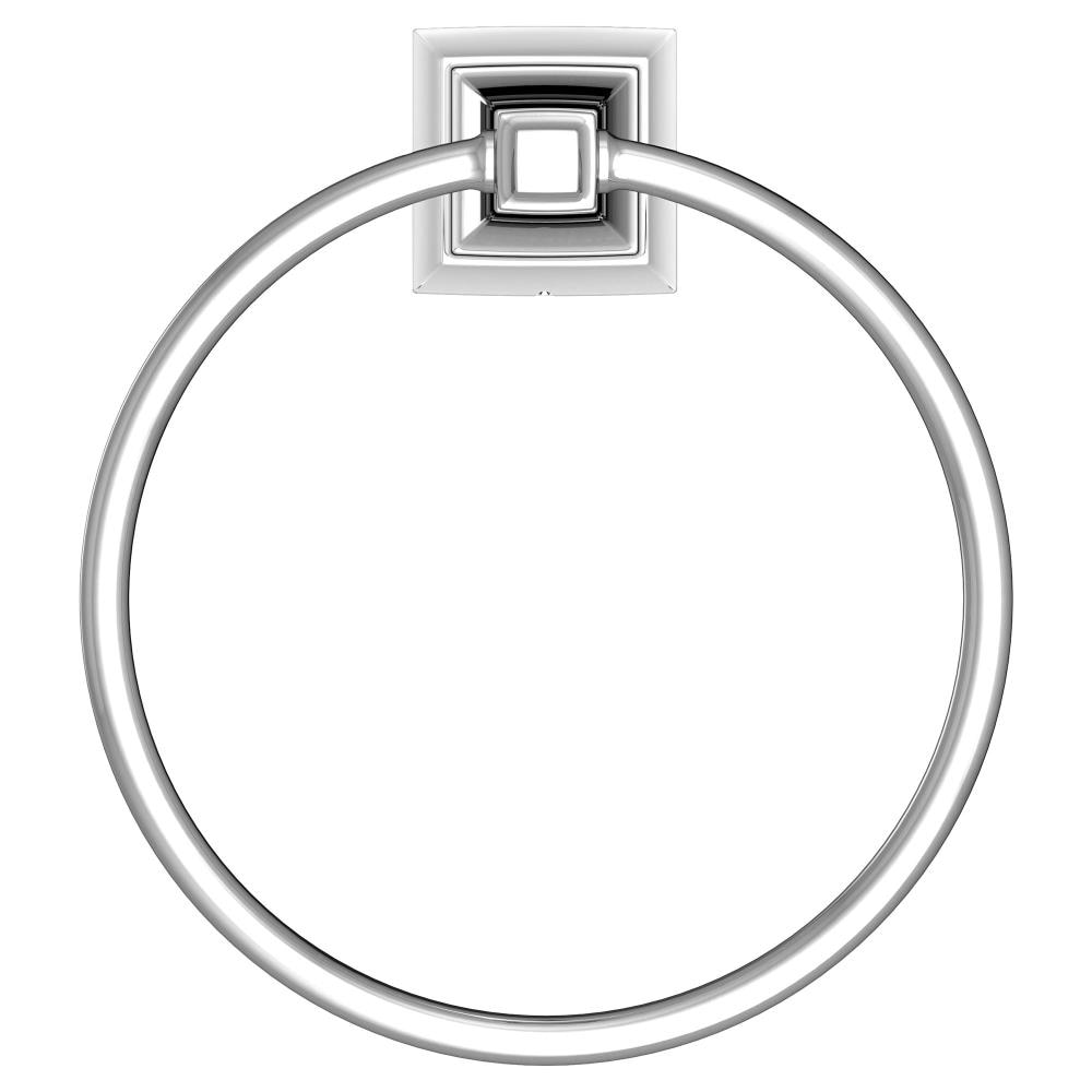 Anillo Individual para Toallas Montado en Pared de Cromo Pulido Serie TS de American Standard