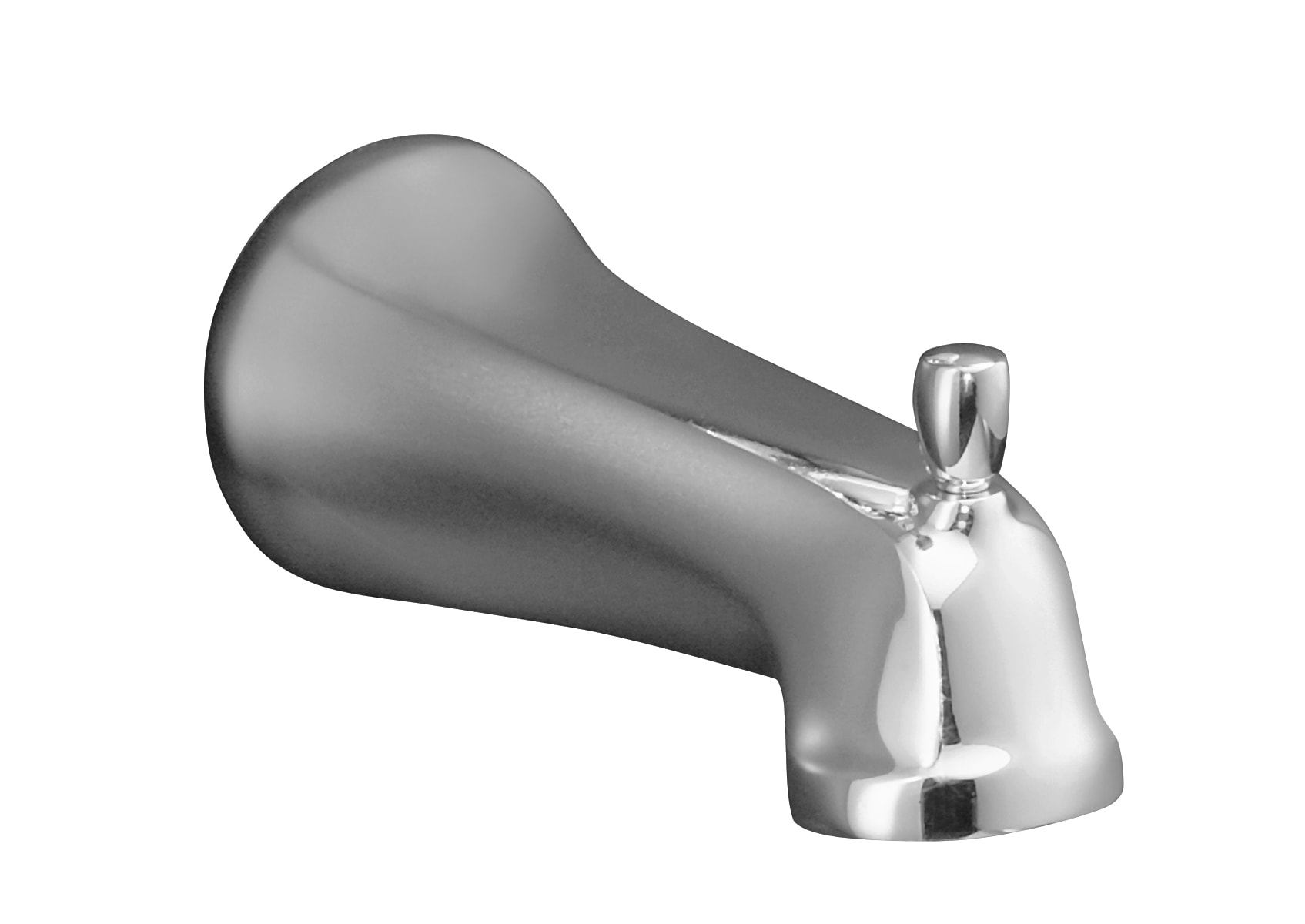 Caño de bañera Kohler Bancroft para montaje en pared con desviador de ajuste universal 10588-CP