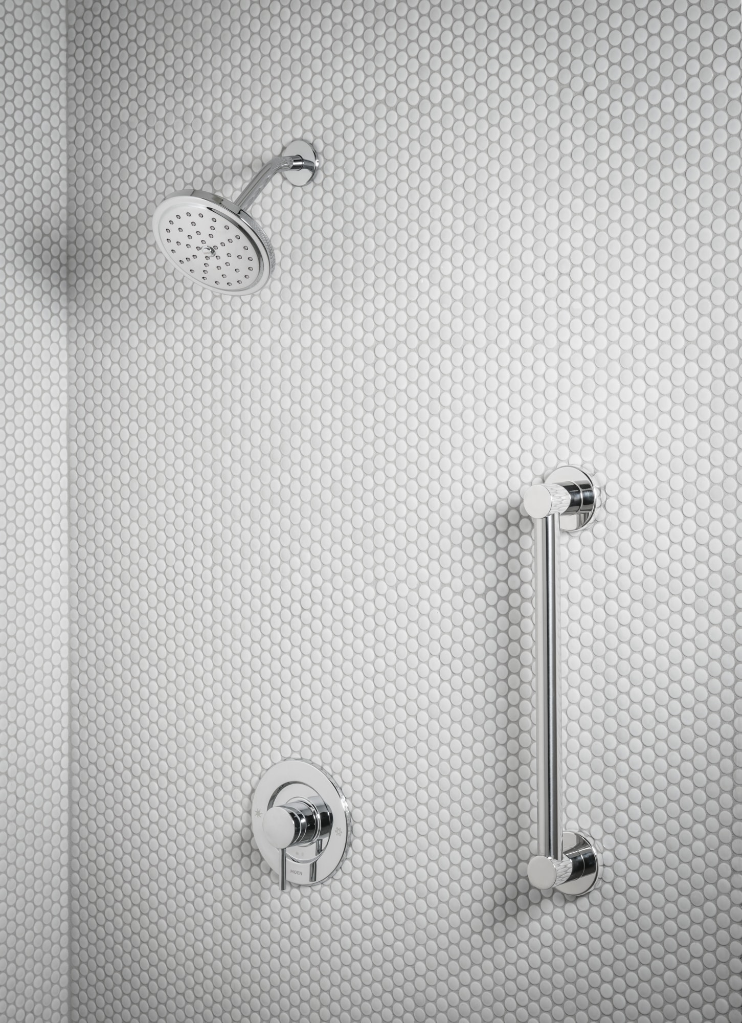 Moen Positemp Cromo - Manija de Ducha de Palanca de 1 Manija T2191