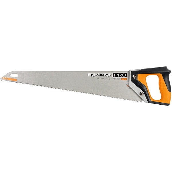 Fiskars Hand Saw, 22 in Blade L, PVC/Wood - 730720-1001