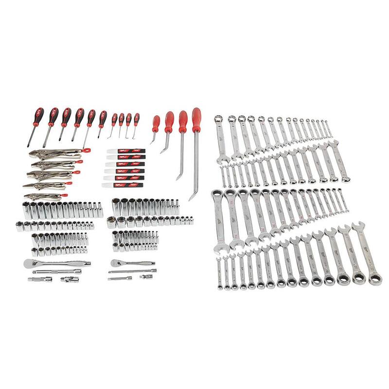 Set de herramientas para mecánicos de Milwaukee (191 piezas) - 48-22-9489