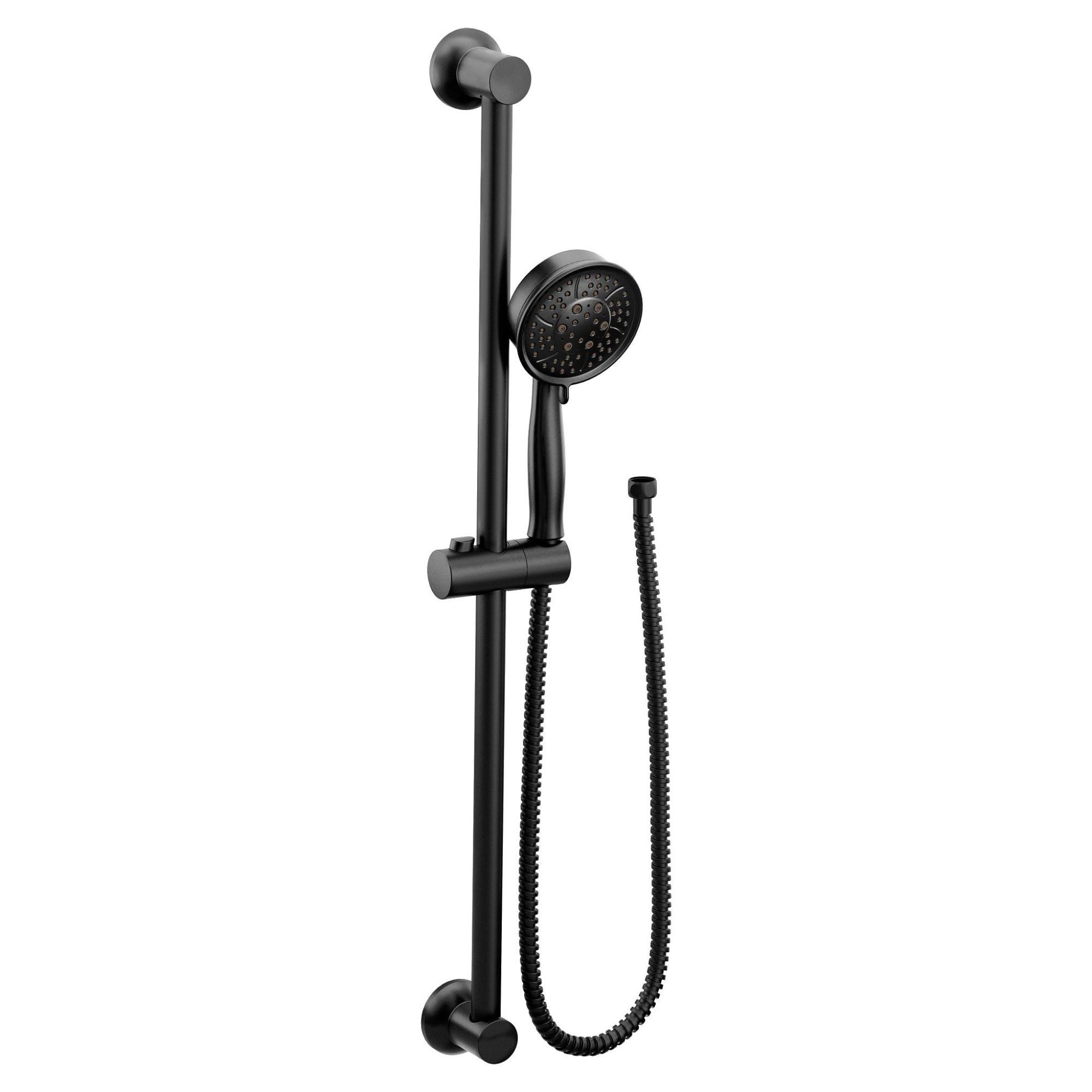 Moen Negro Mate Se vende por separado Se vende por separado Grifo de bañera y regadera (La válvula no está incluida) 3667EPBL