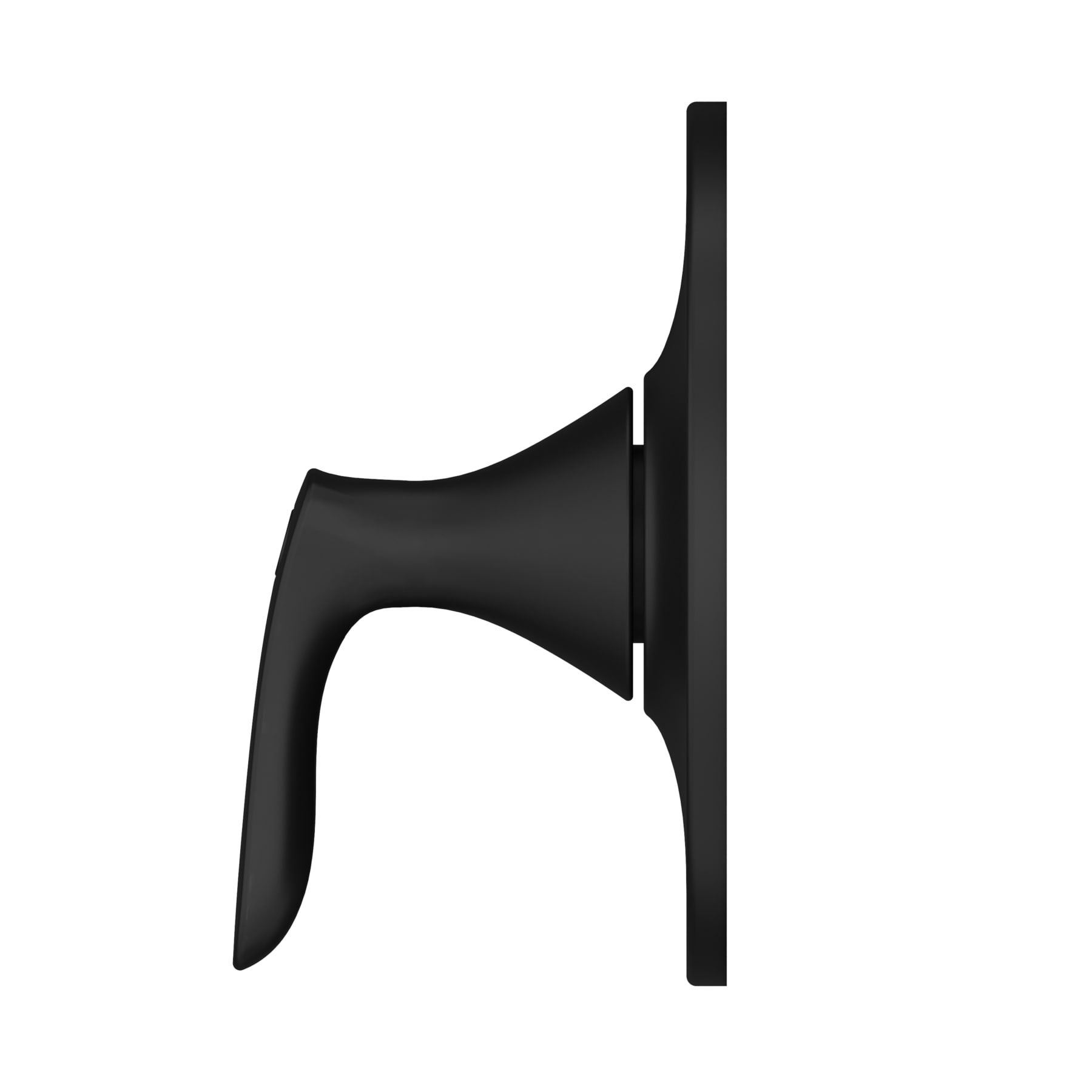 Llave de baño y regadera Pfister Weller en negro mate de 1 manija (se vende por separado) (Válvula no incluida) R89-1WRB