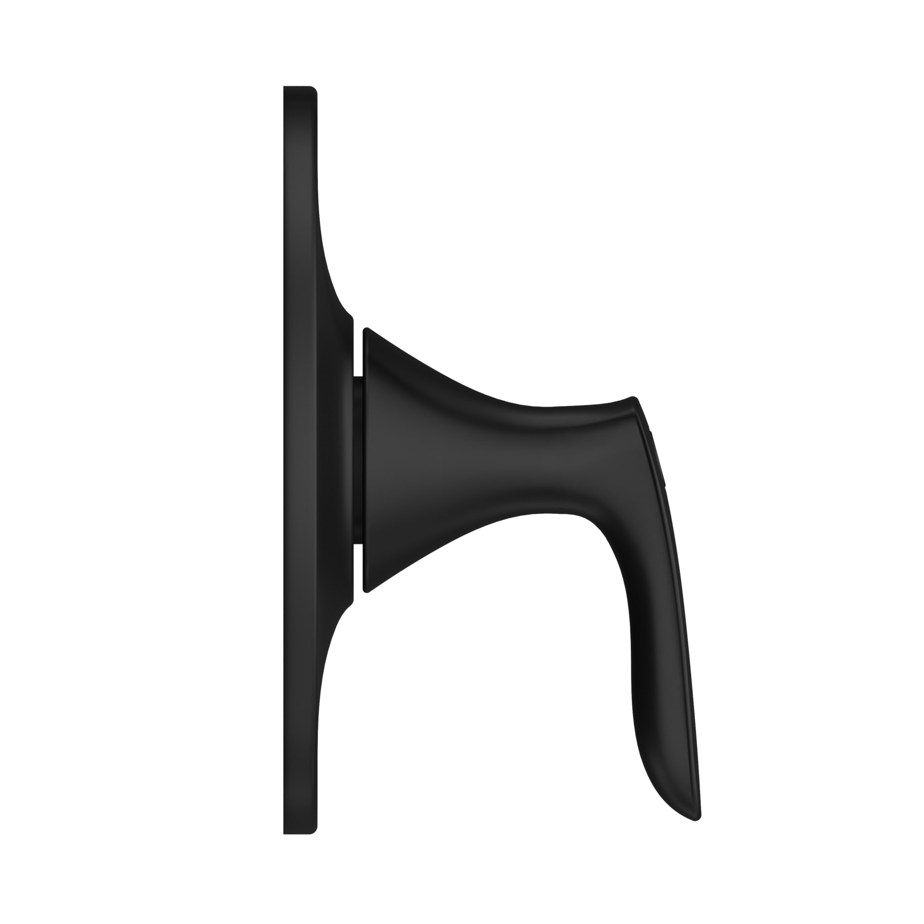 Llave de baño y regadera Pfister Weller en negro mate de 1 manija (se vende por separado) (Válvula no incluida) R89-1WRB