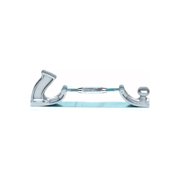 S And H Industries Keysco Body File Holder, Aluminum, 1"W x 5"D x 14"H - 77348
