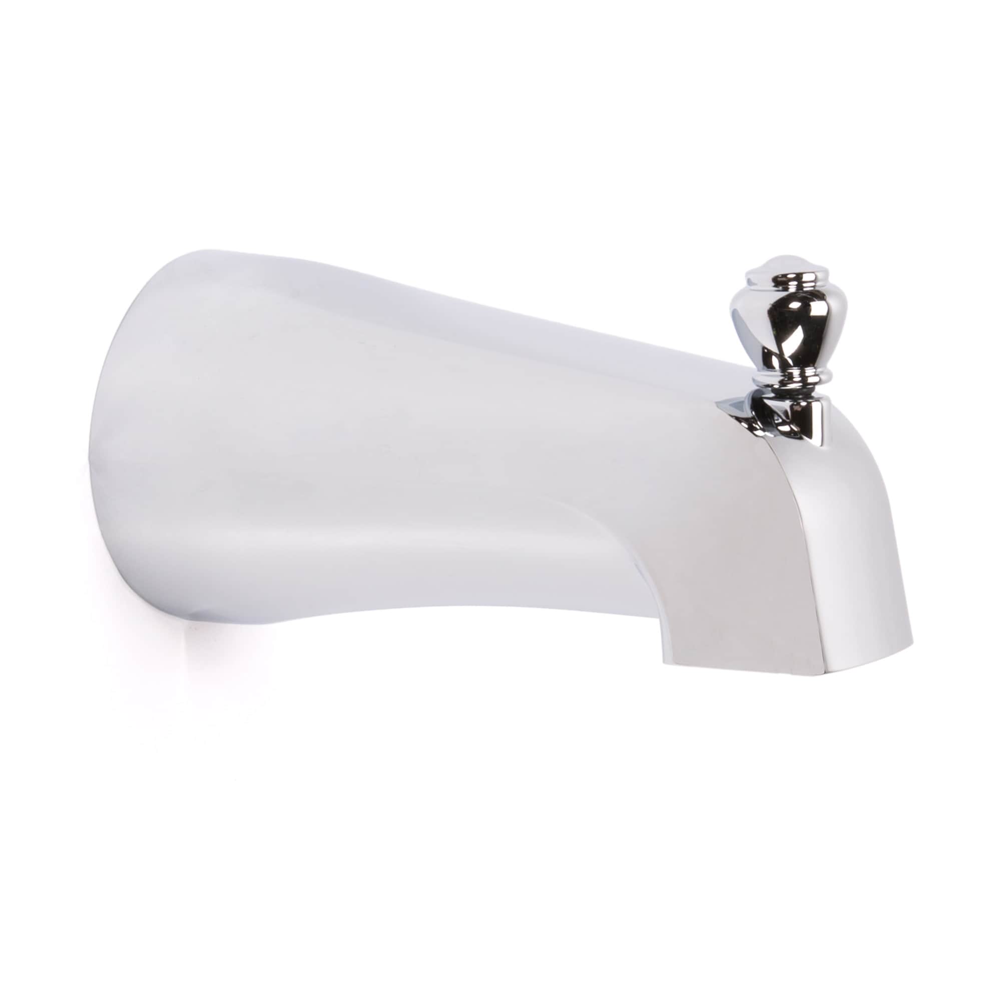 Grifo de Bañera y Ducha Redondo de Cromo de 1 Mango con Función Única y Válvula Moen Caldwell 82496EP