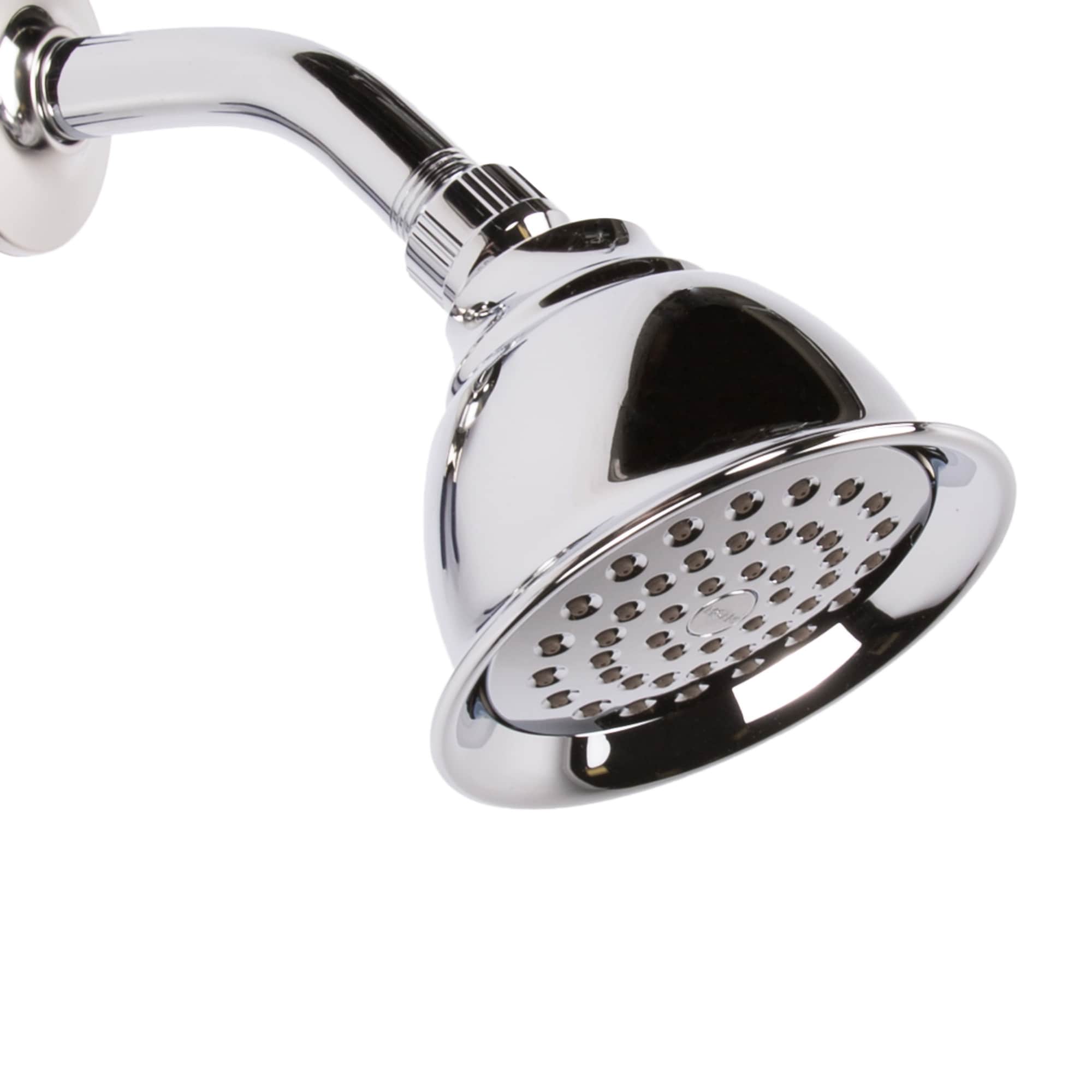 Grifo de Bañera y Ducha Redondo de Cromo de 1 Mango con Función Única y Válvula Moen Caldwell 82496EP