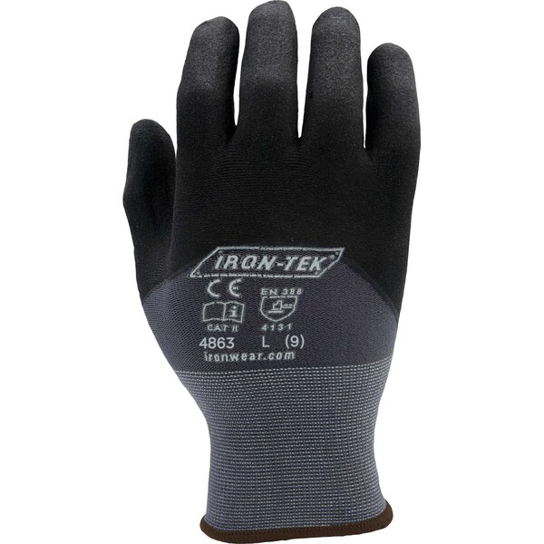 Guante resistente a cortes Ironwear Strong Grip A4 | Alta destreza y sensibilidad | Revestimiento transpirable PR - 4863-LG