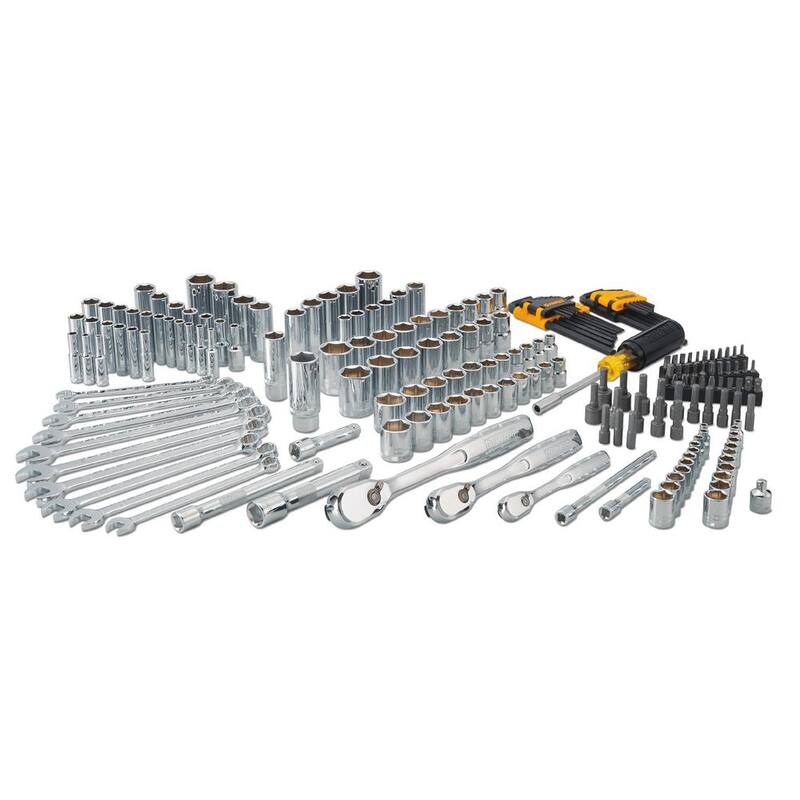Juego de herramientas para mecánicos DEWALT (205 piezas) - DWMT81534