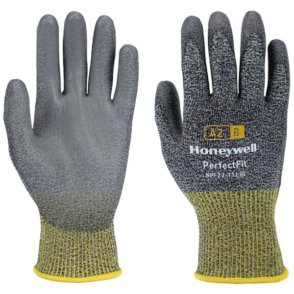 Guantes Honeywell resistentes al corte, nivel de corte A2, 13 ga, XL (10) - NPF22-7113G-10/XL.