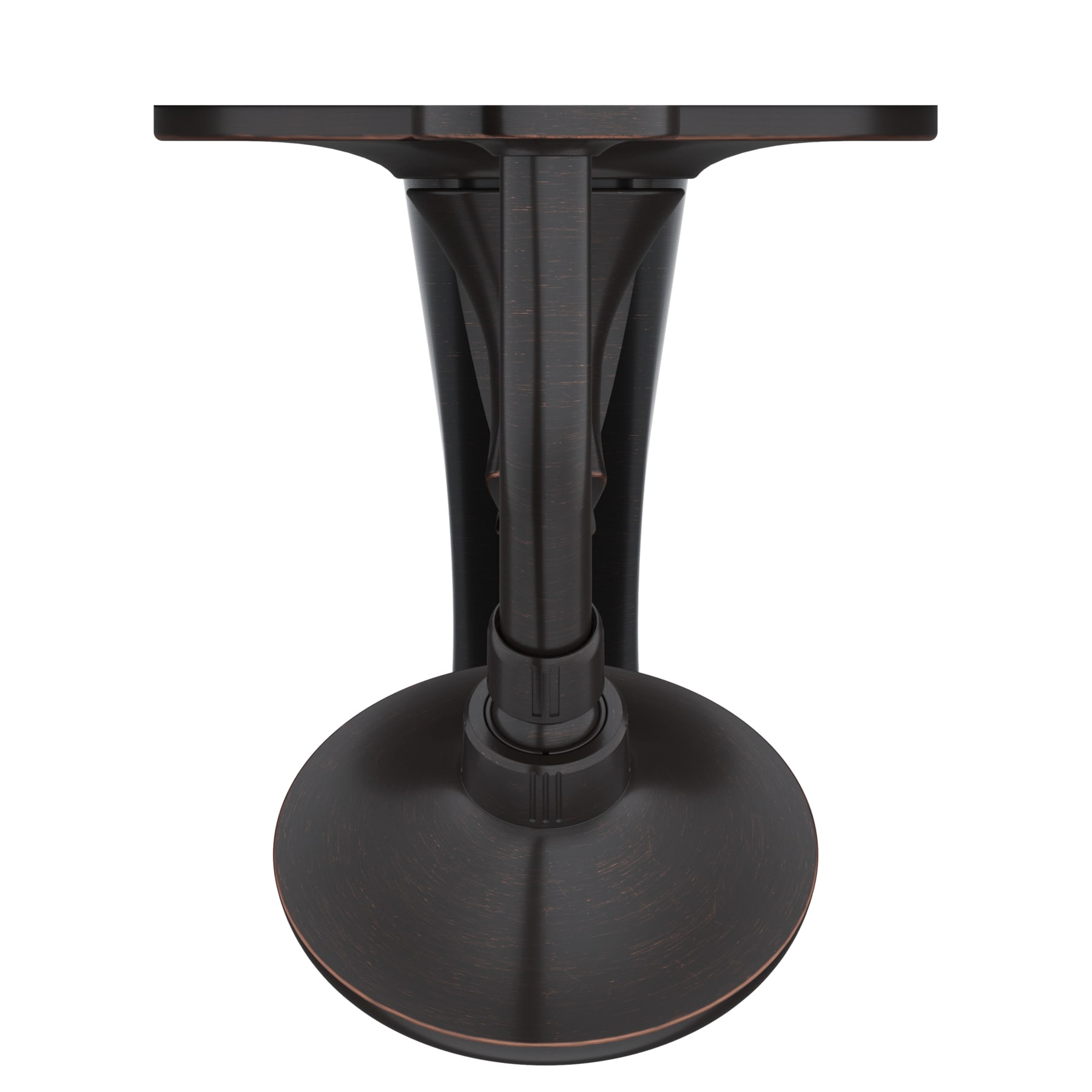 Pfister Weller Bronce Toscano 1 manija Monomando Función única Grifo de ducha redondo de 3.219 pulgadas LG89-8WRY