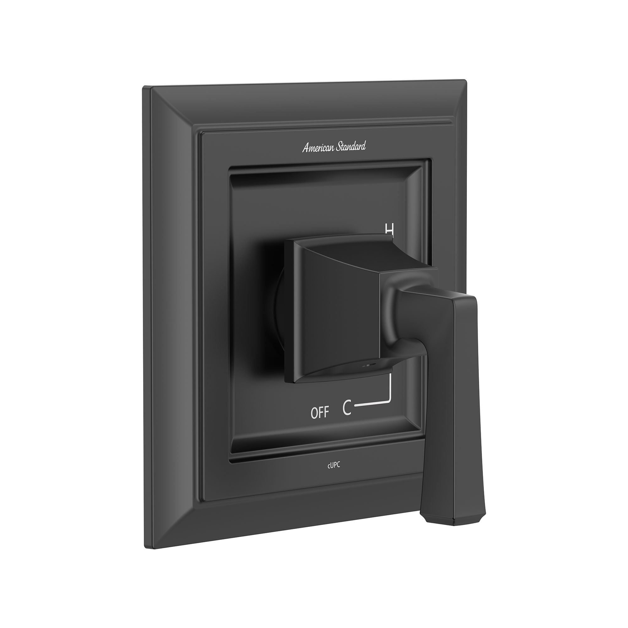 Mezcladora de regadera American Standard Town Square S acabado negro mate de 1 manija - Se vende por separado TU455500.243
